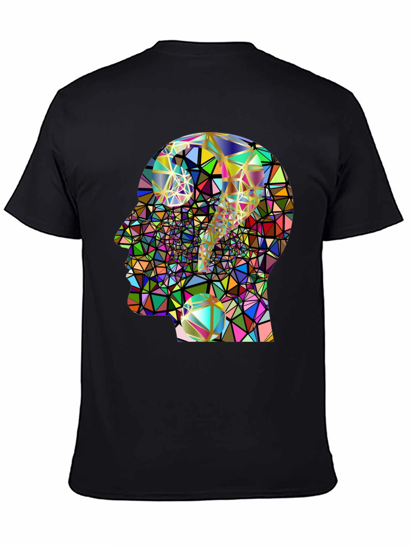 Abstract Mind T-Shirt - Colorful Geometric Design