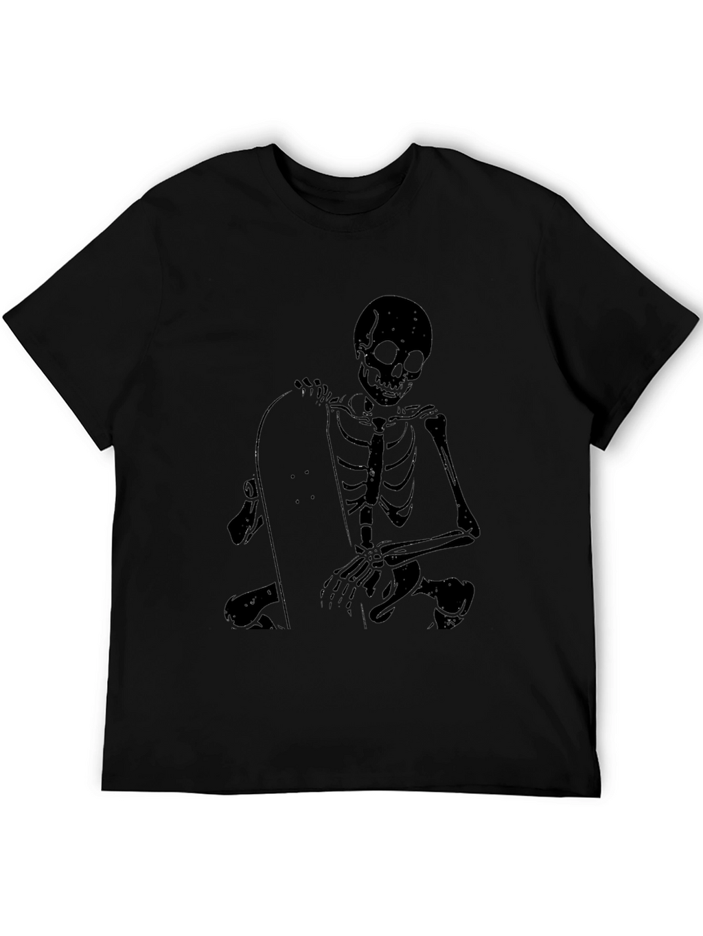 Skeleton Graphic Black T-Shirt