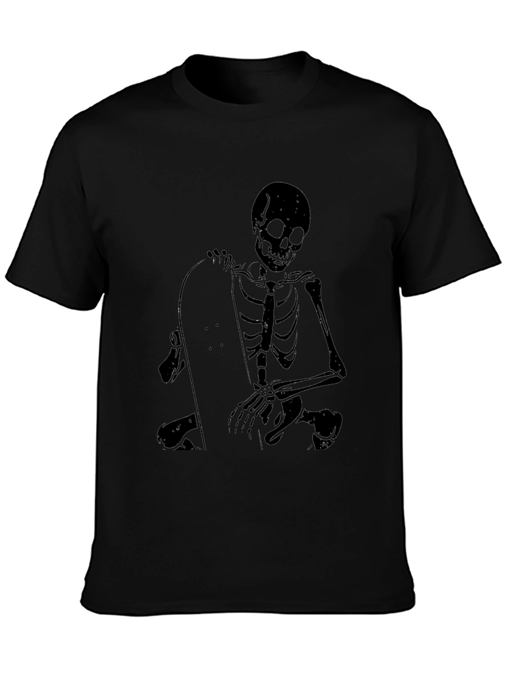 Skeleton Graphic Black T-Shirt