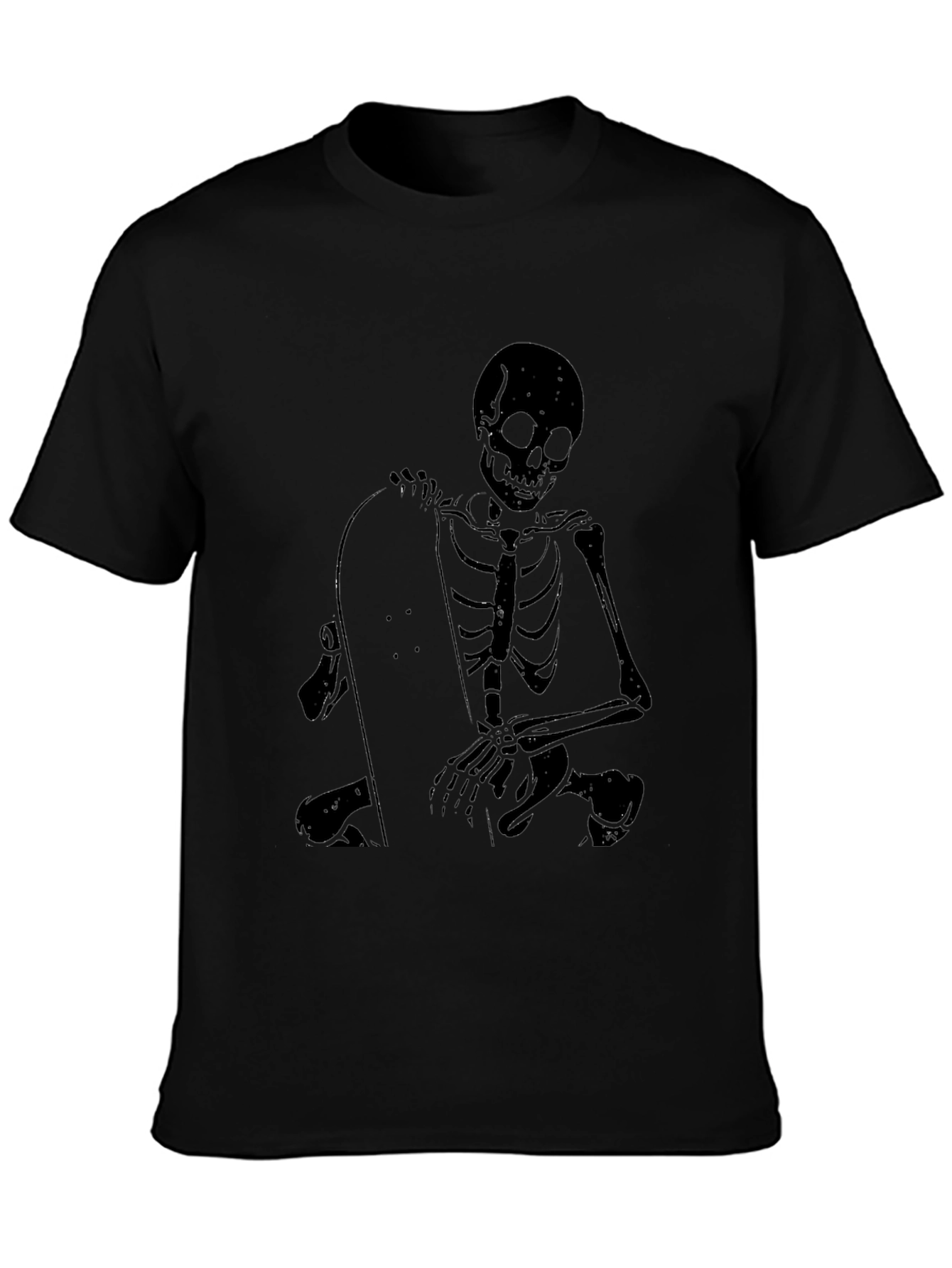 Skeleton Graphic Black T-Shirt