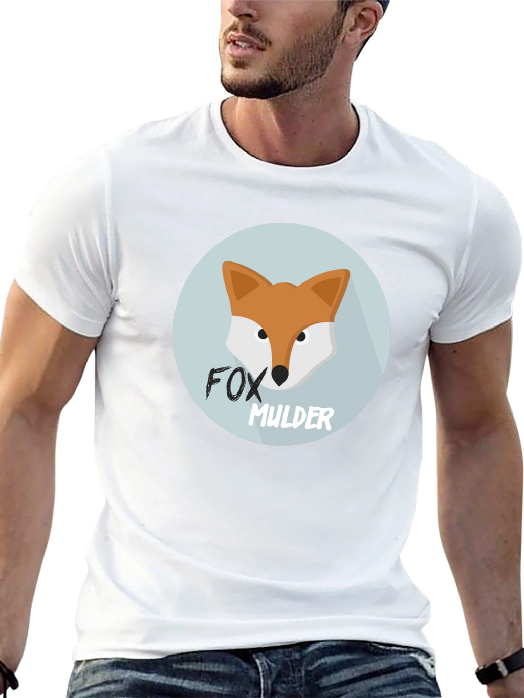 Fox Mulder Graphic Tee - X-Files Inspired Shirt