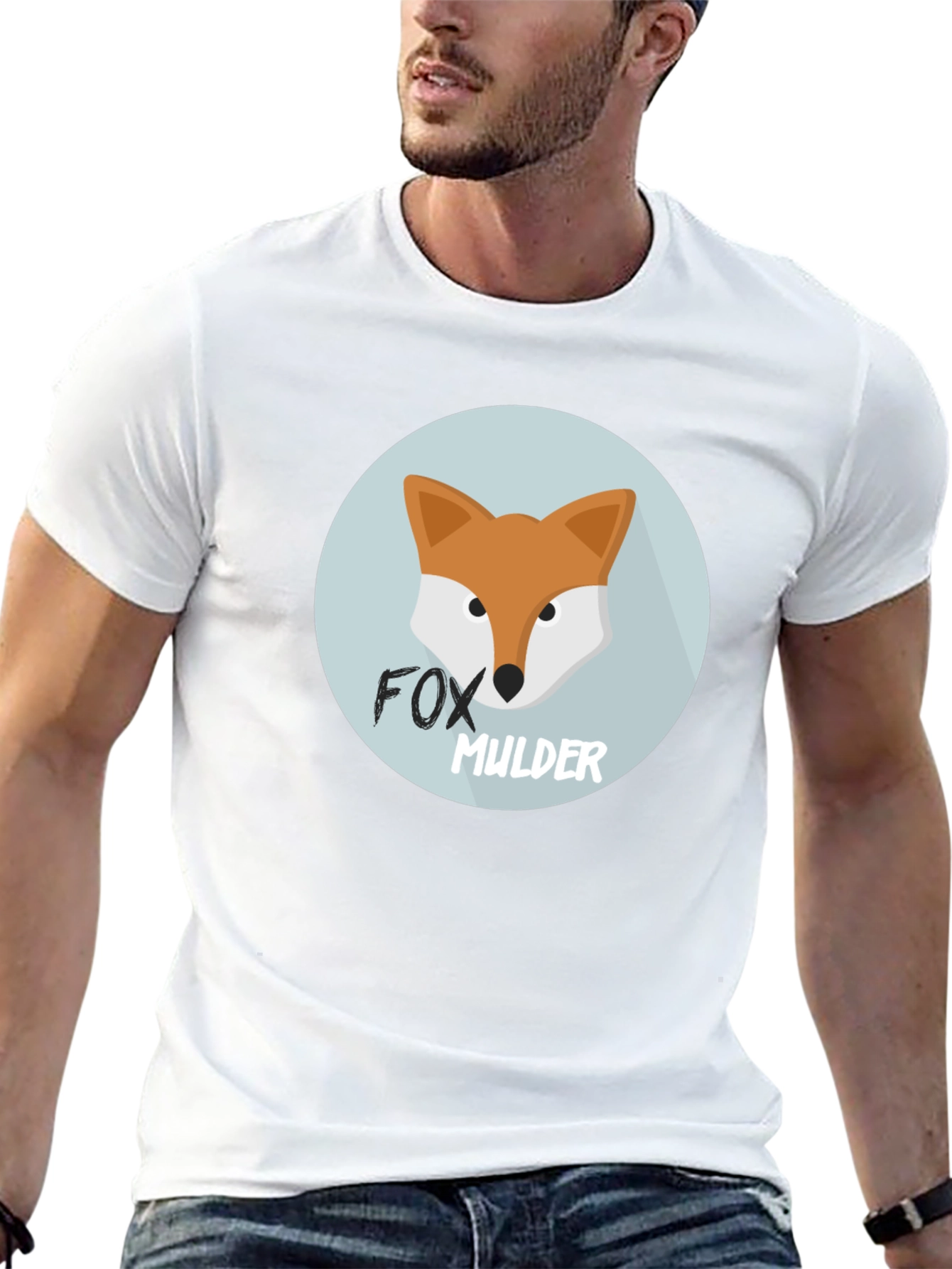 Fox Mulder Graphic Tee - X-Files Inspired Shirt