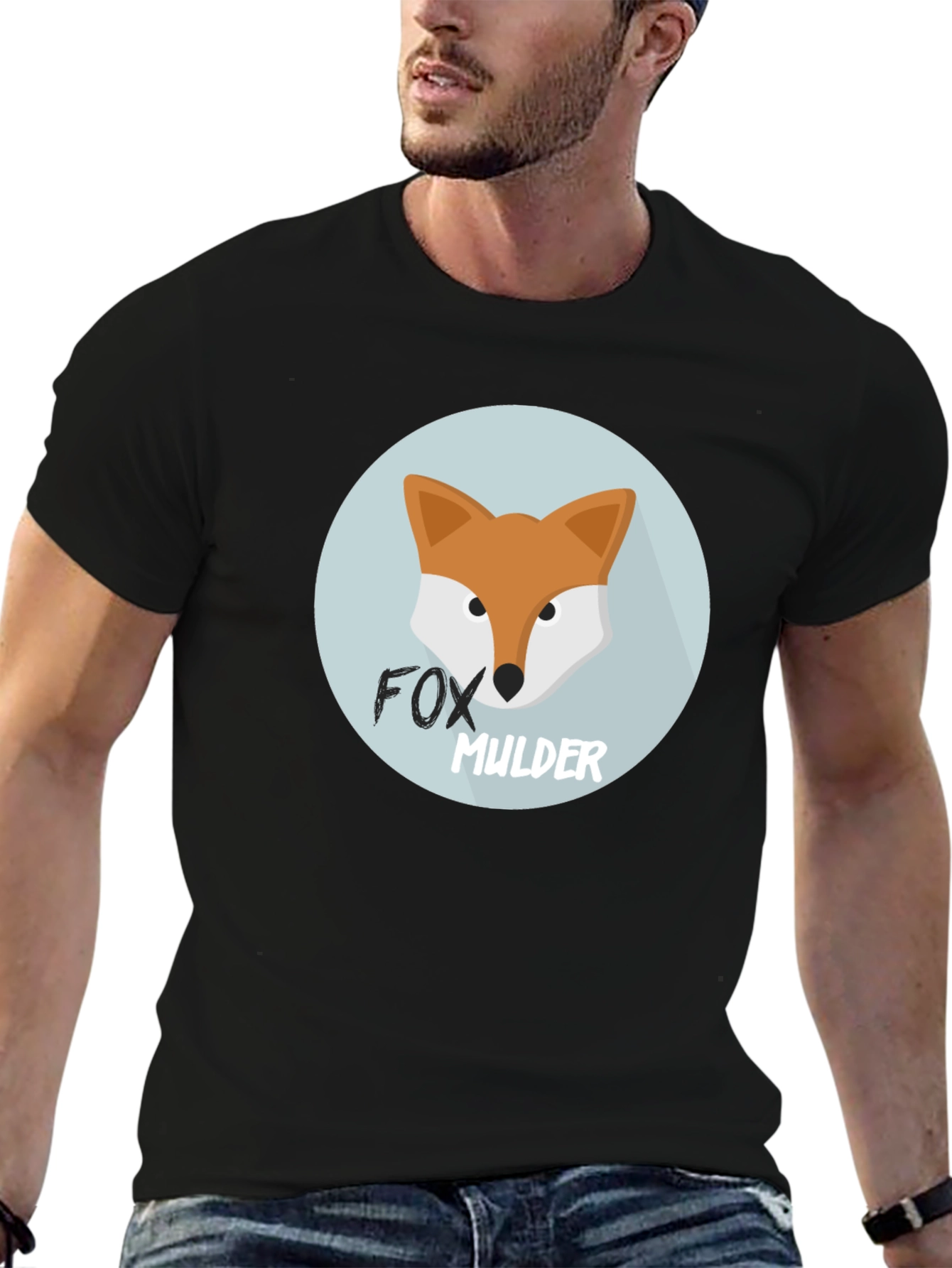 Fox Mulder Graphic Tee - X-Files Inspired Shirt