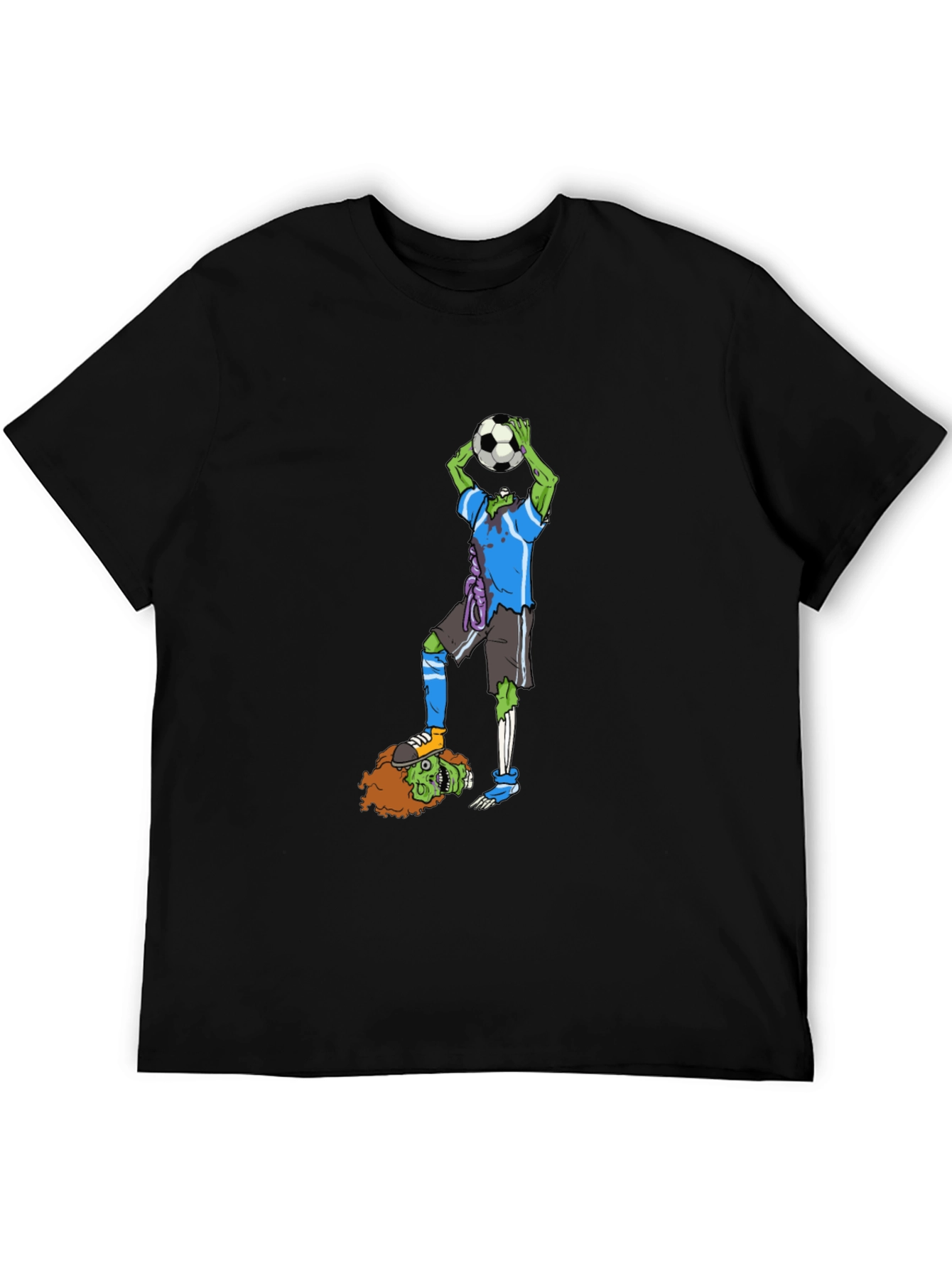 Zombie Soccer T-Shirt - Funny Graphic Tee