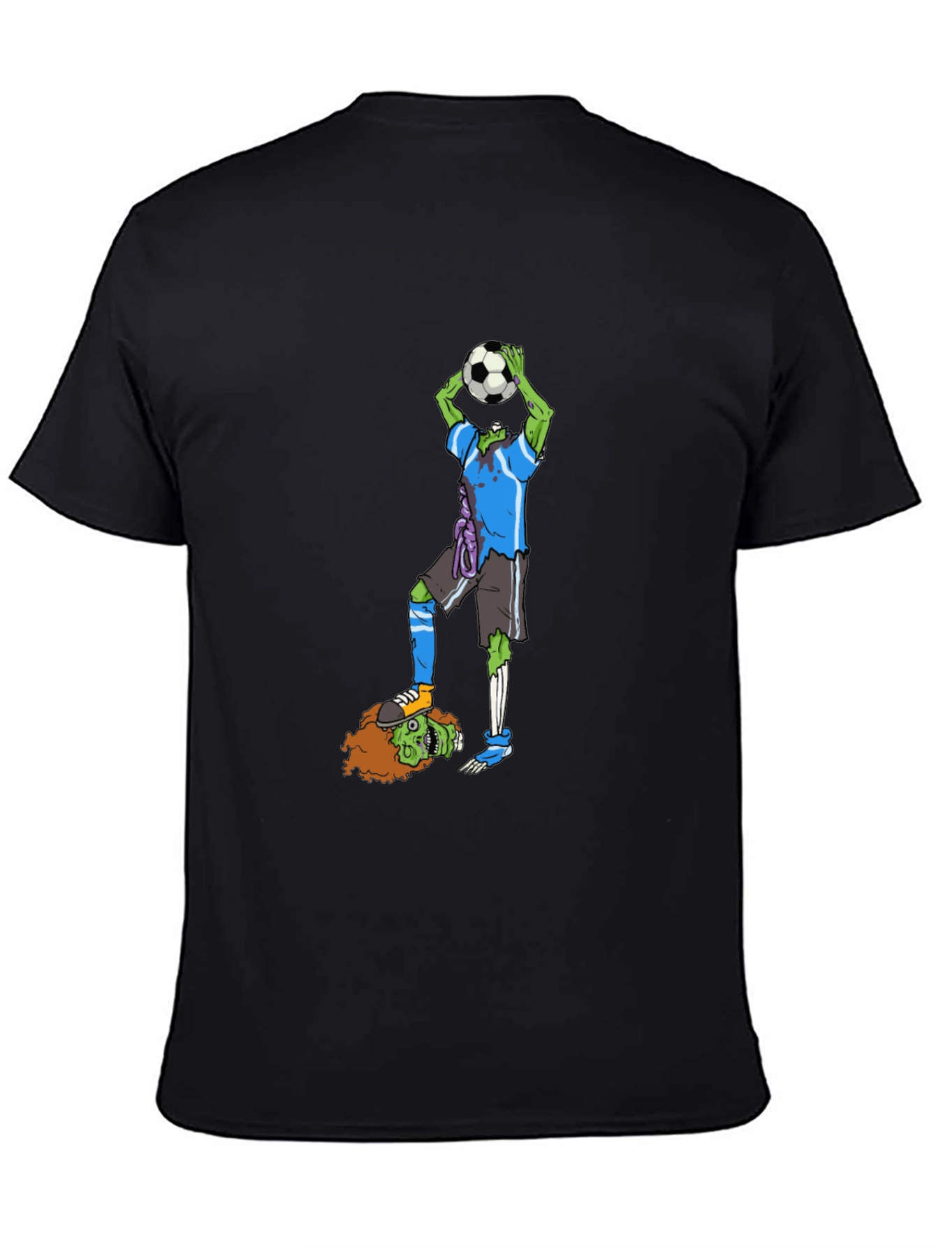 Zombie Soccer T-Shirt - Funny Graphic Tee
