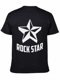 Rock Star Graphic Tee - Cool Black T-Shirt