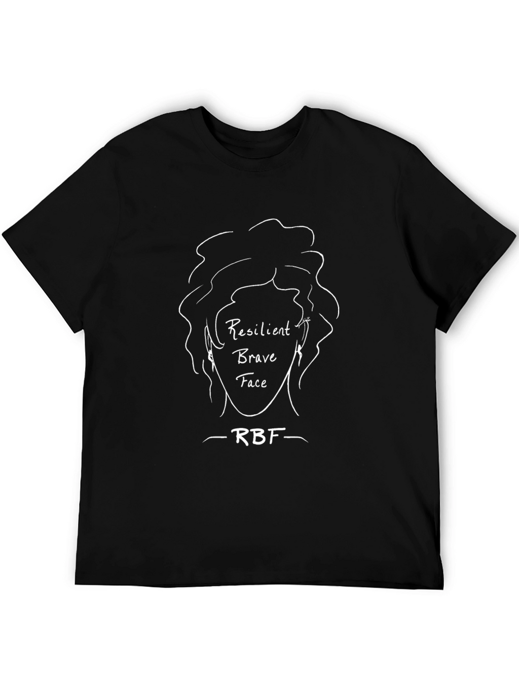 Resilient Brave Face Graphic Tee