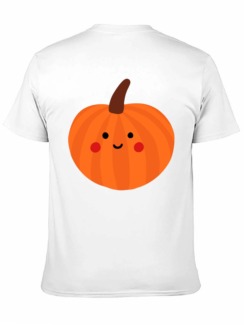 Cute Pumpkin Face Black T-Shirt - Halloween Apparel
