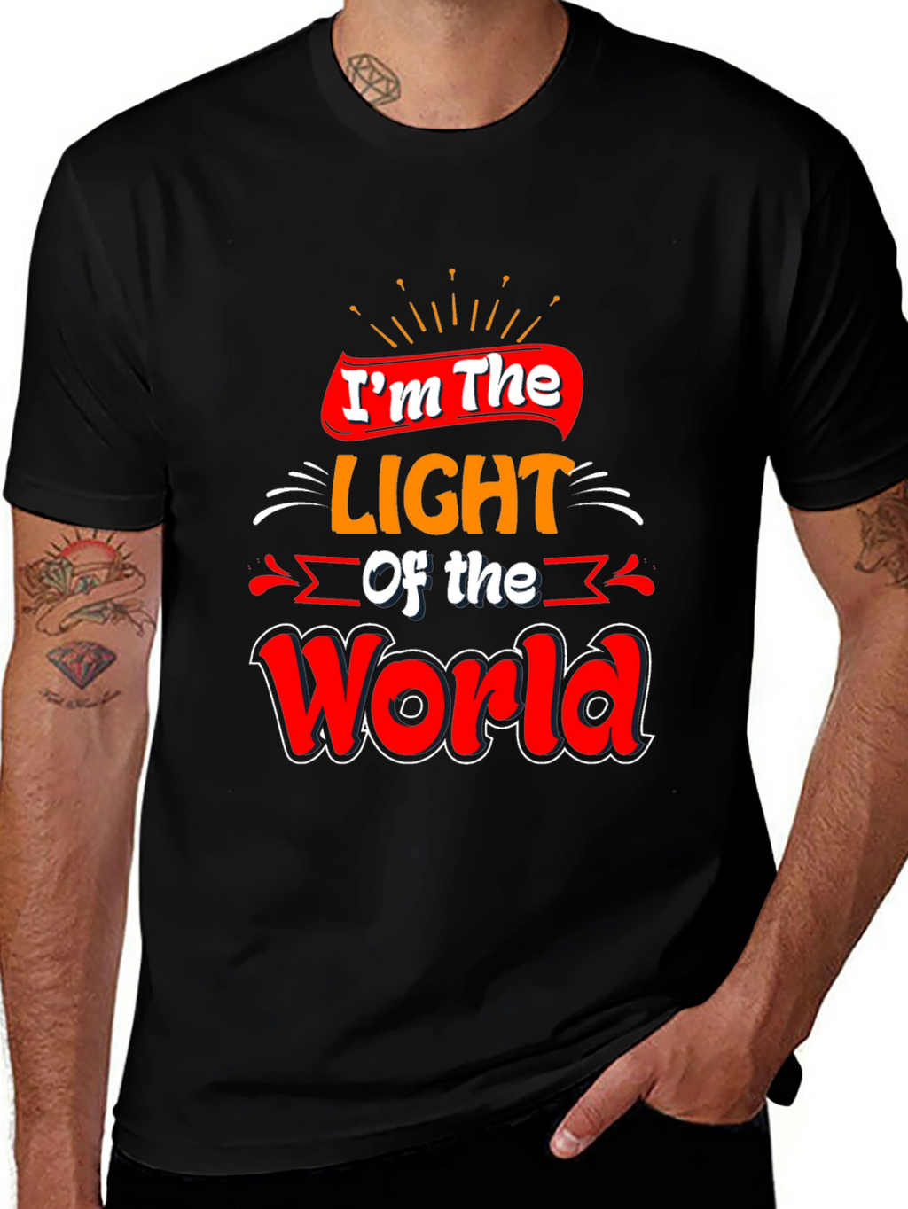 Im The Light of the World Graphic Tee