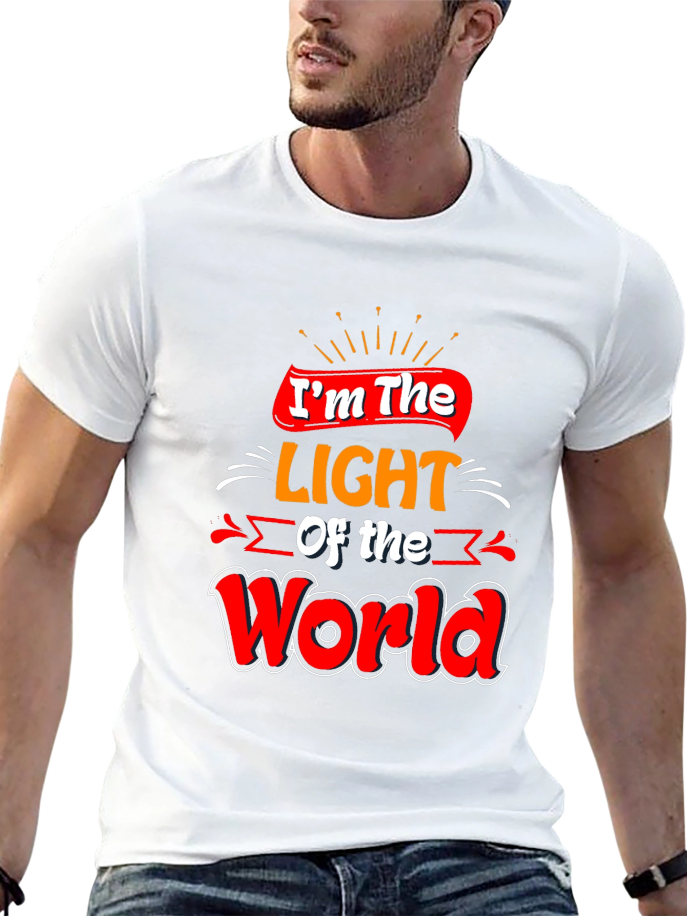 Im The Light of the World Graphic Tee