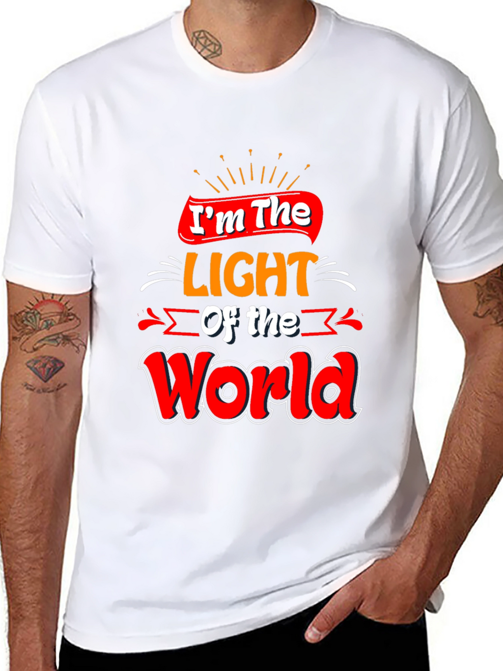 Im The Light of the World Graphic Tee