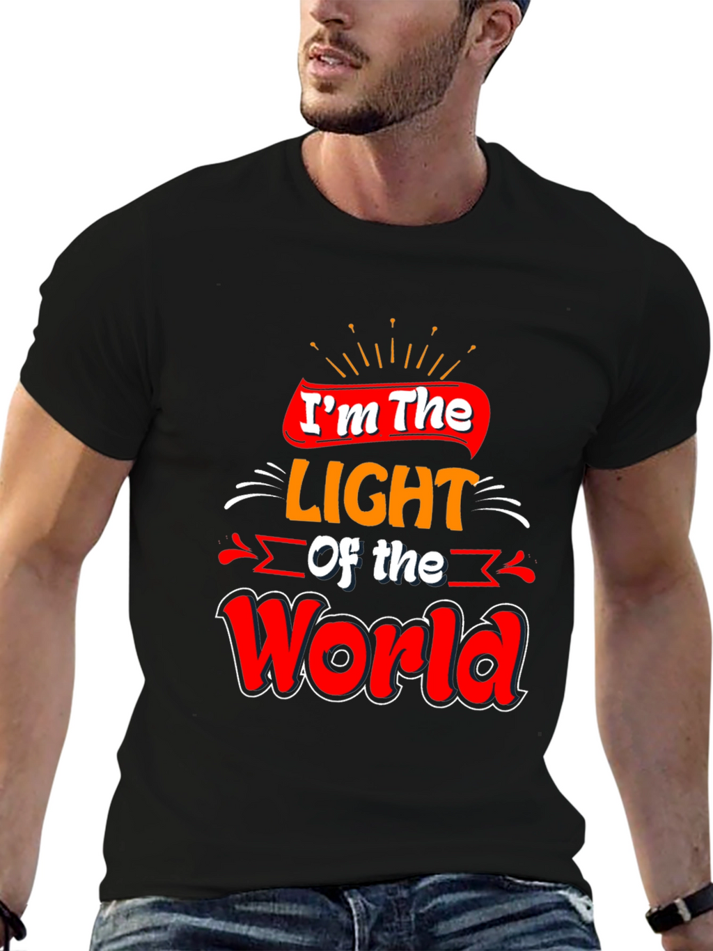 Im The Light of the World Graphic Tee