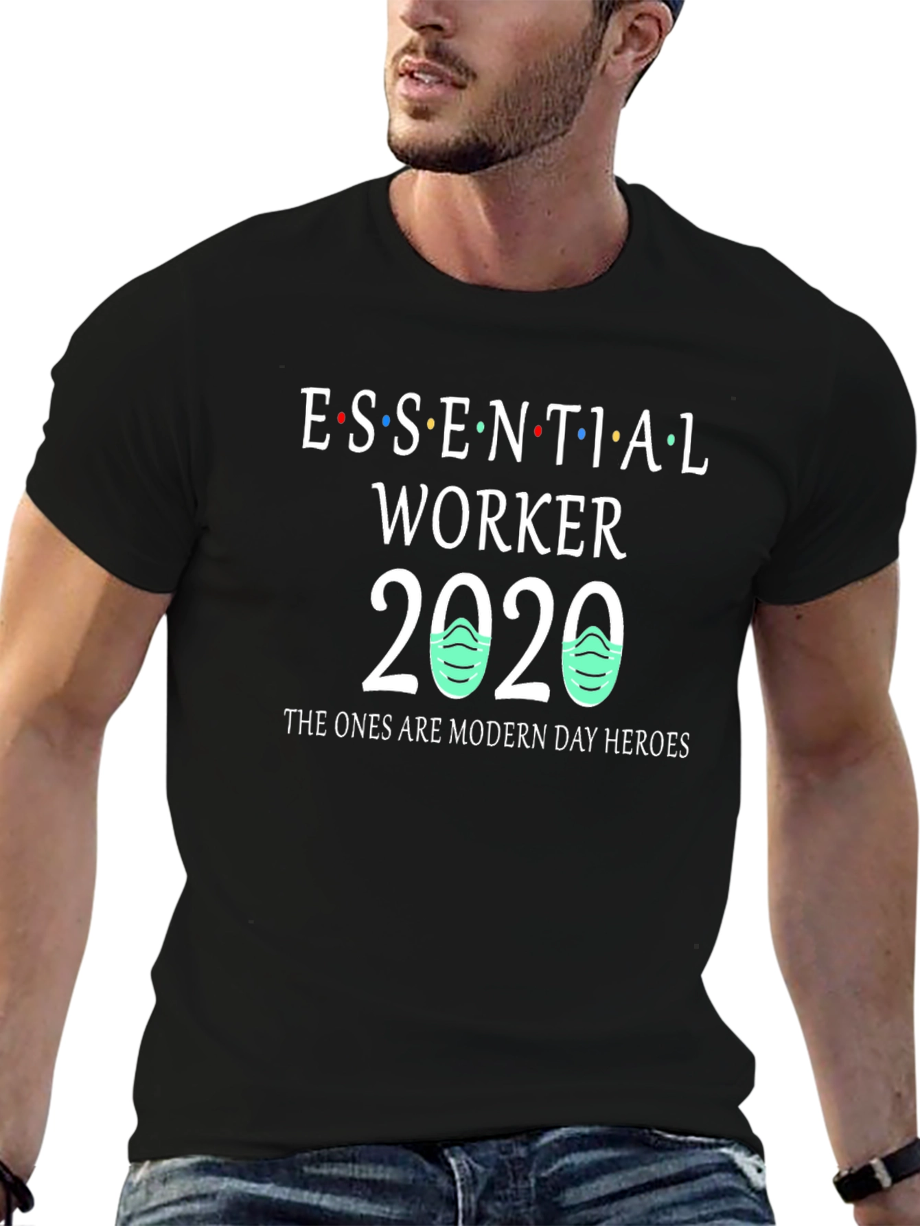 Essential Worker 2020 T-Shirt Modern Day Heroes Tee