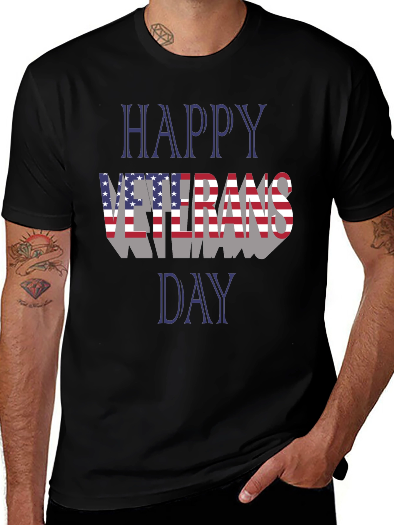 Happy Veterans Day Patriotic T-Shirt