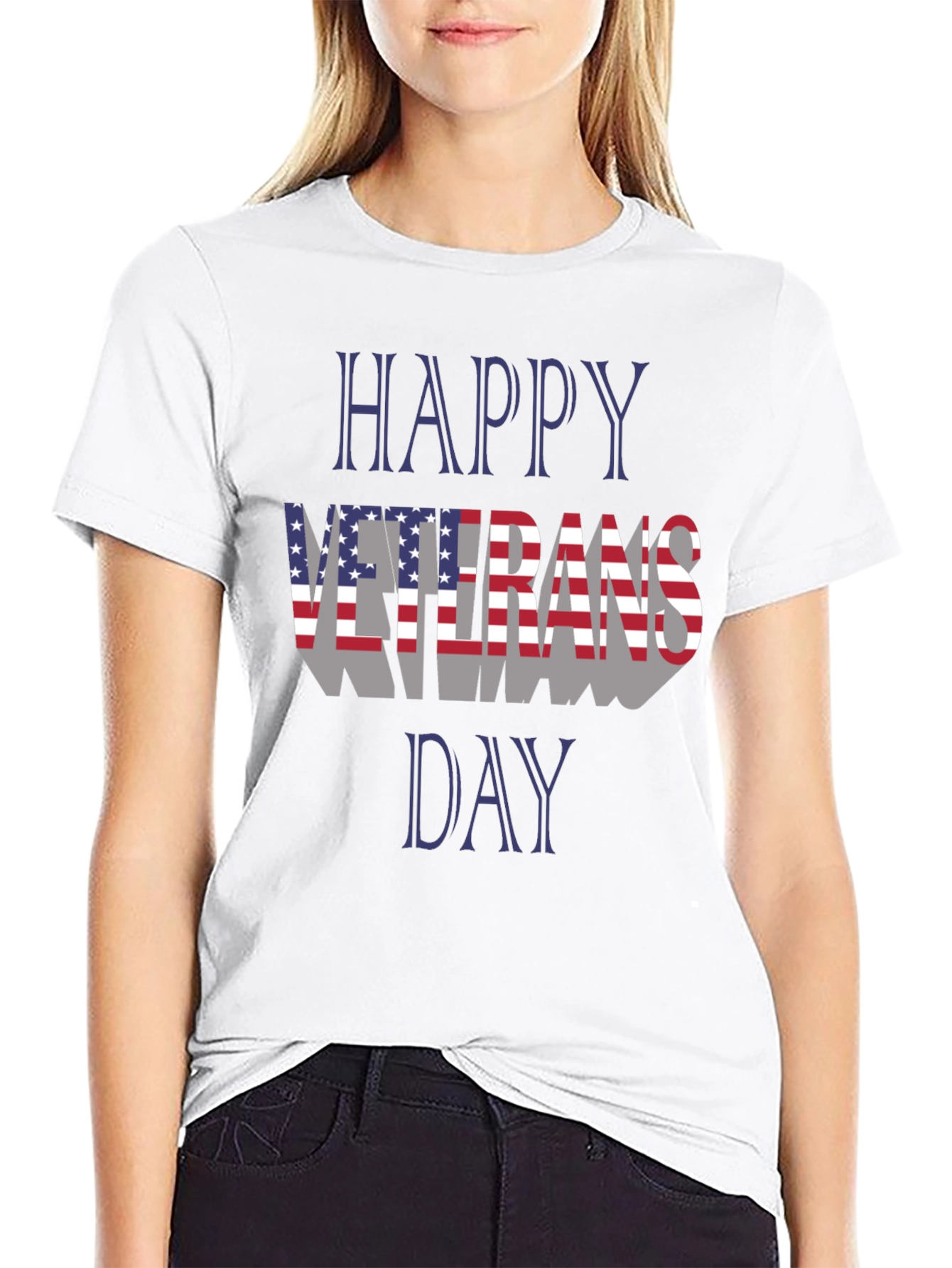 Happy Veterans Day Patriotic T-Shirt