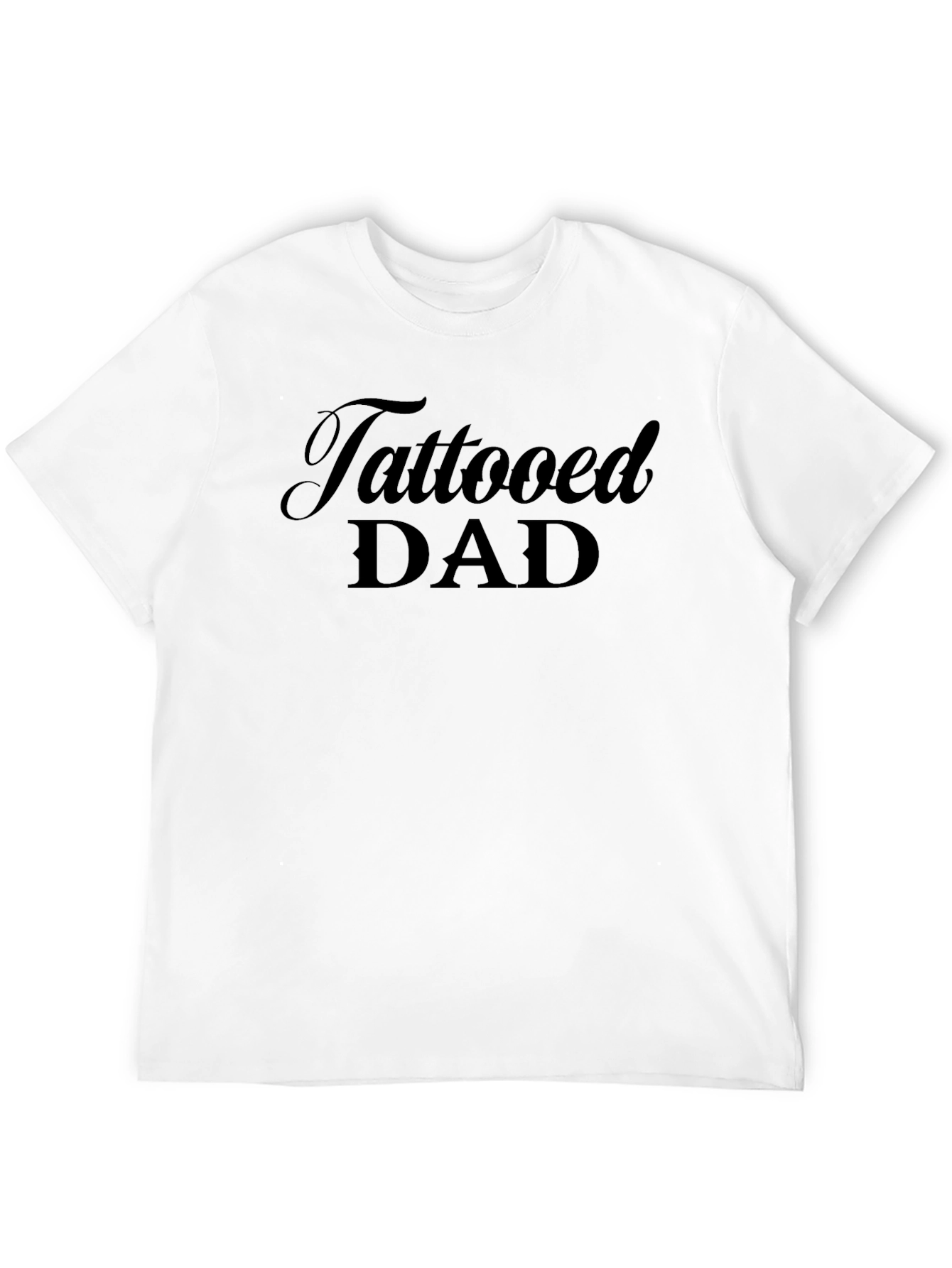 Tattooed Dad T-Shirt - Cool Fathers Day Tee