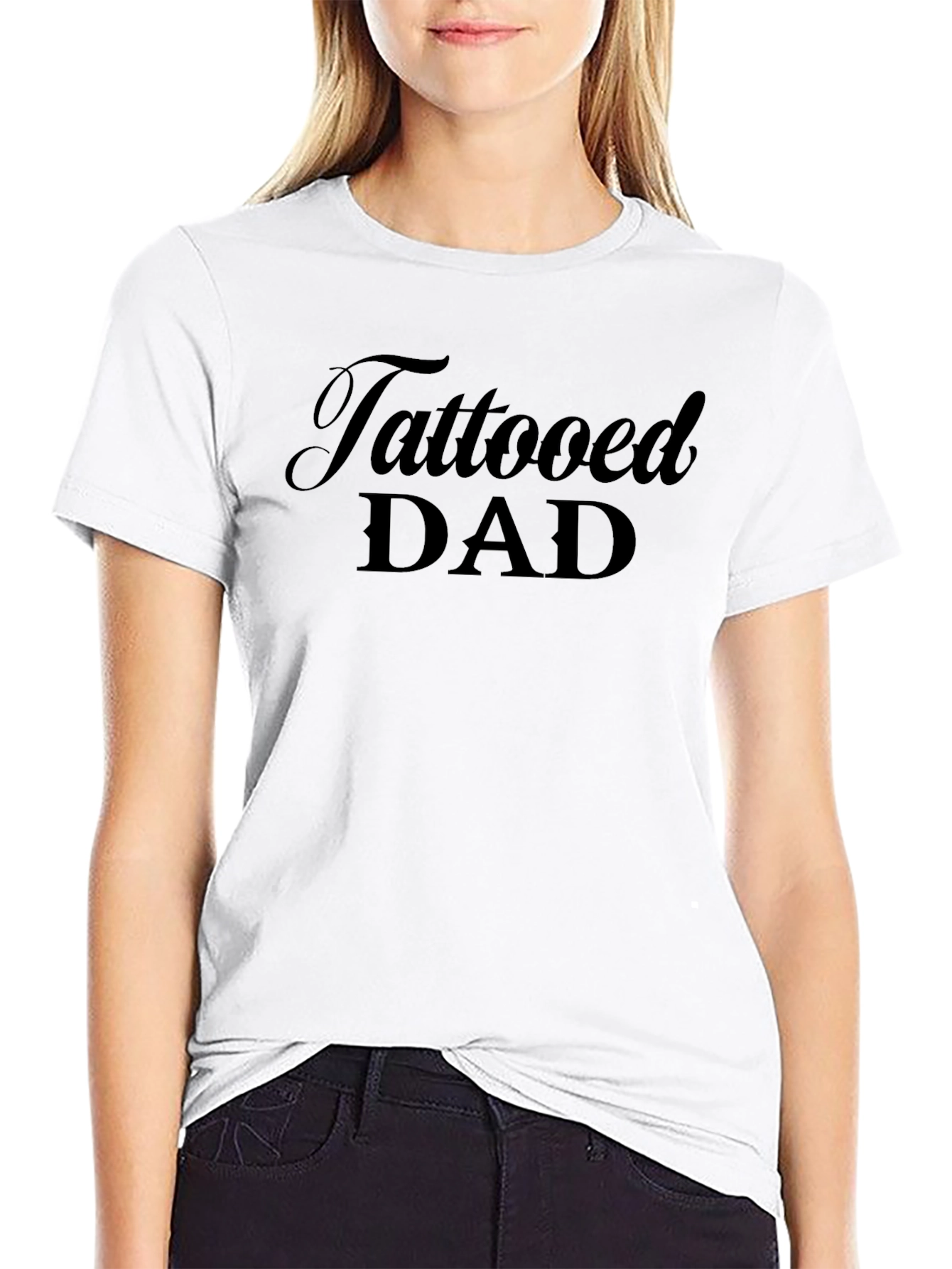 Tattooed Dad T-Shirt - Cool Fathers Day Tee
