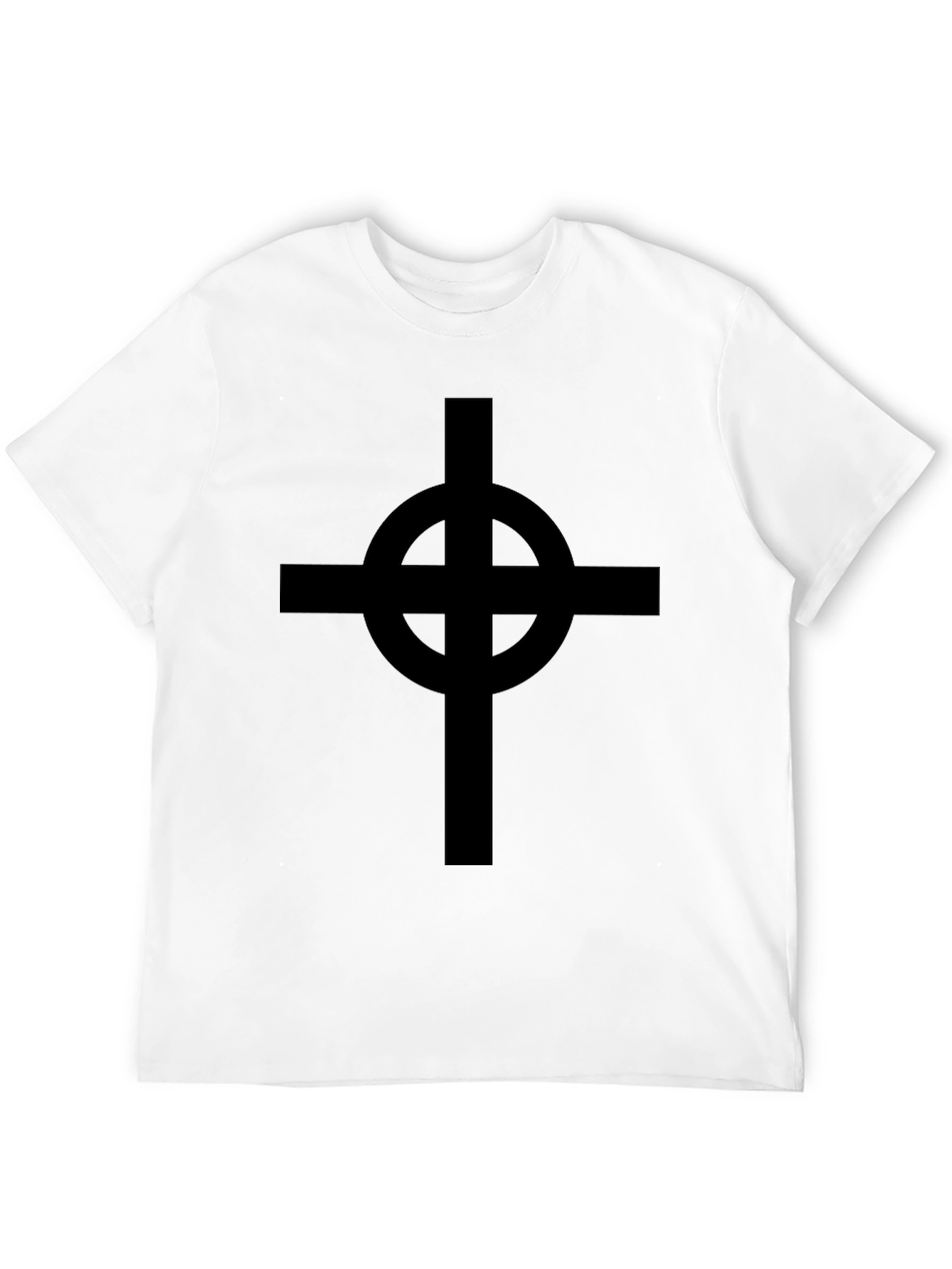 Celtic Cross Black T-Shirt