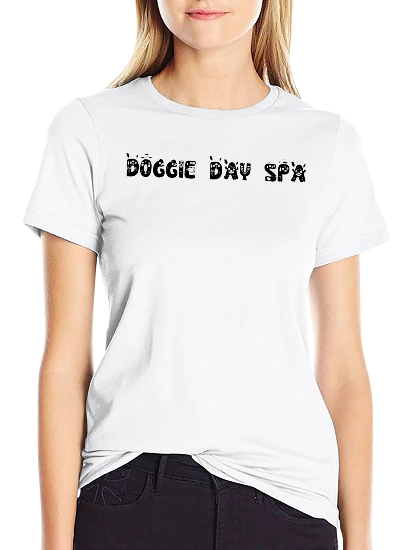 Doggie Day Spa Graphic Tee - Relaxed Fit