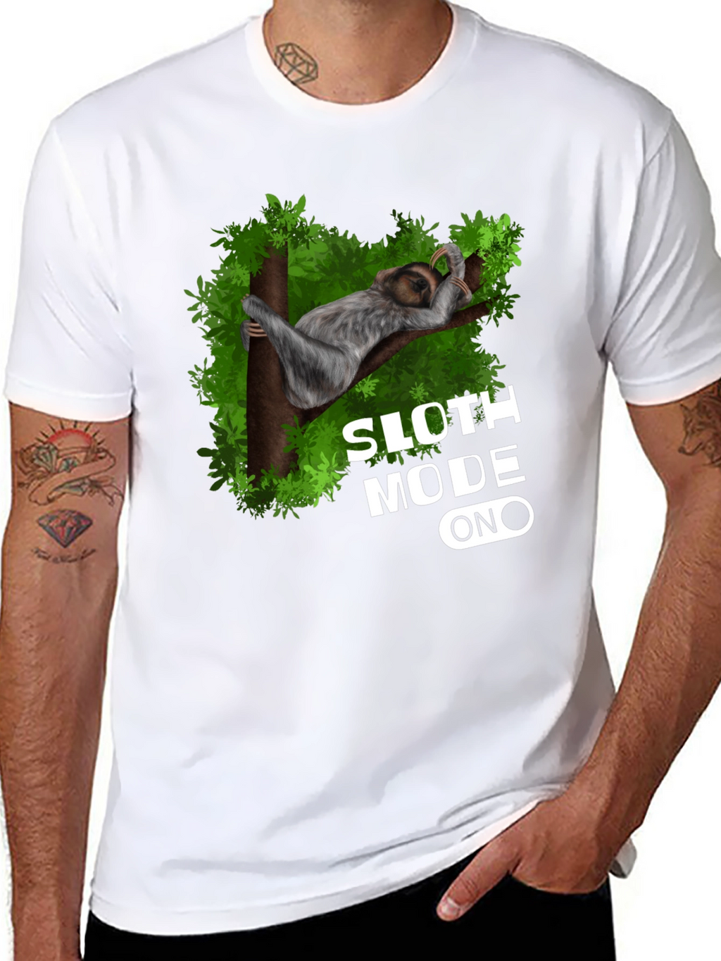 Sloth Mode On Graphic T-Shirt