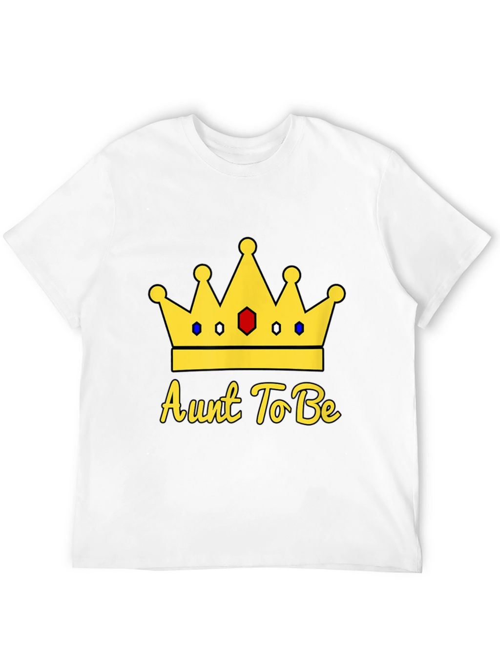 Aunt To Be Crown T-Shirt