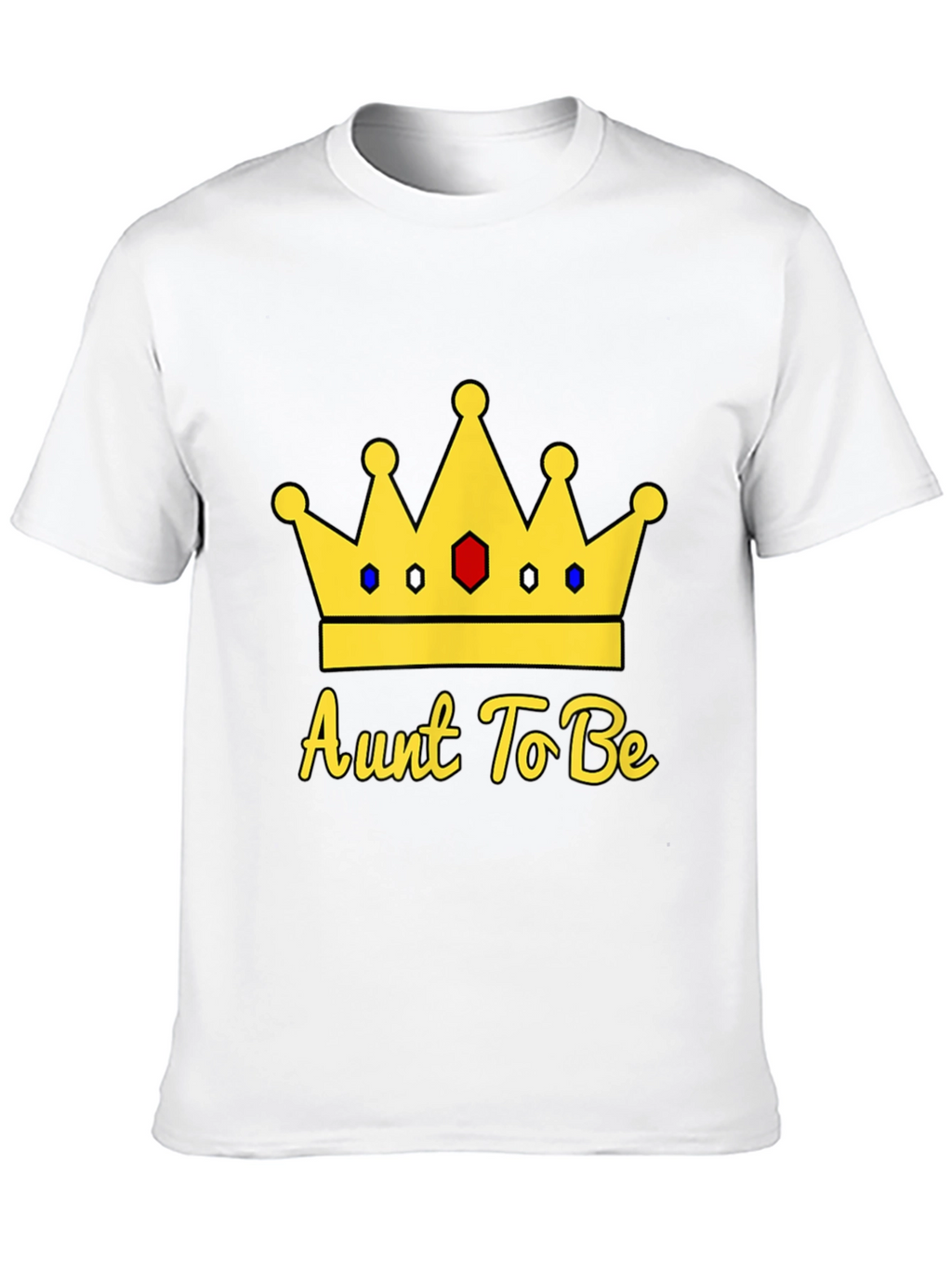 Aunt To Be Crown T-Shirt