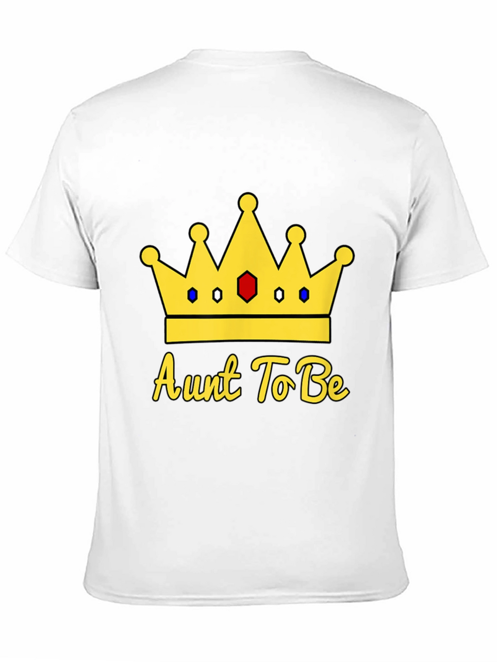 Aunt To Be Crown T-Shirt
