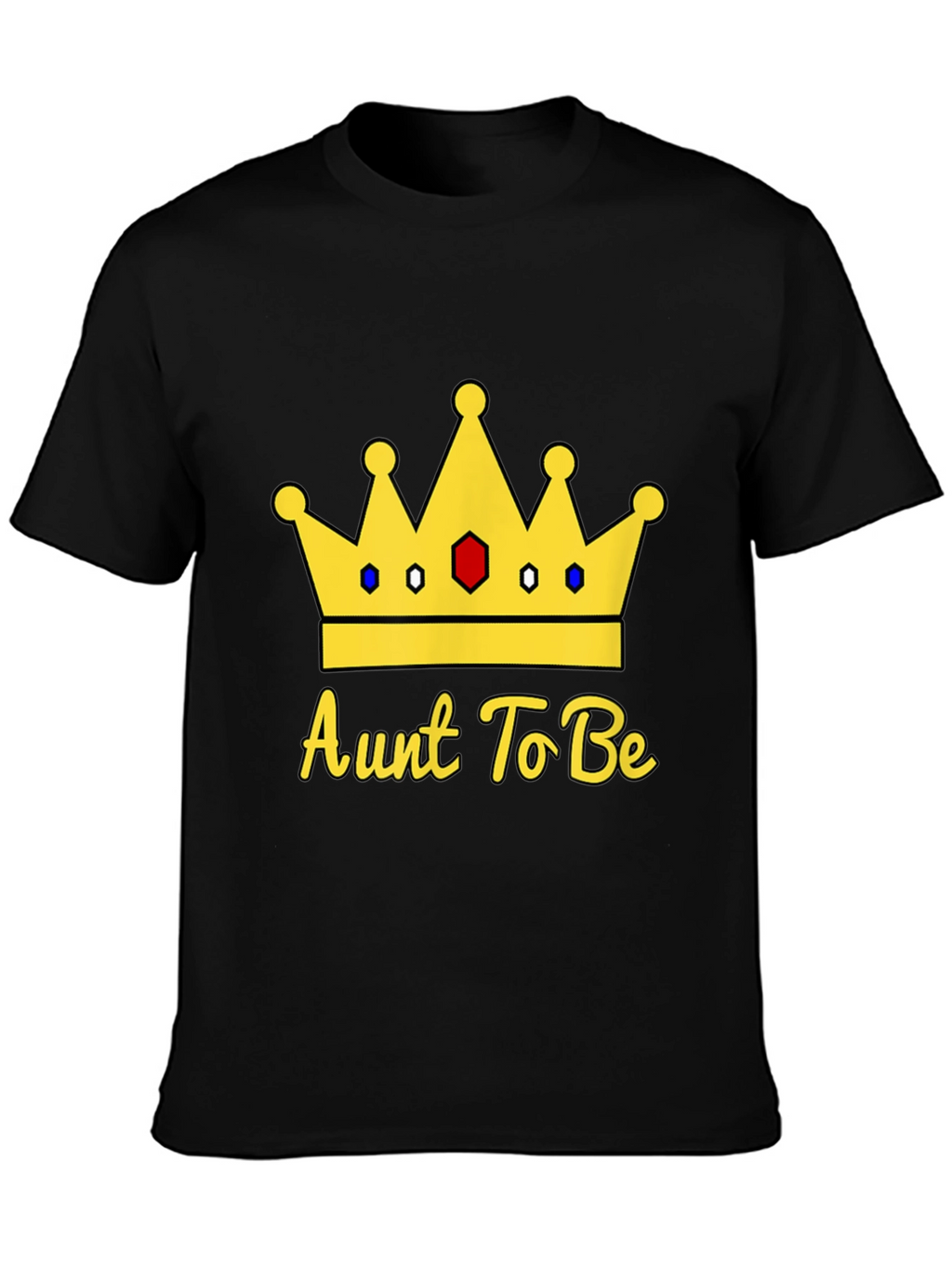 Aunt To Be Crown T-Shirt