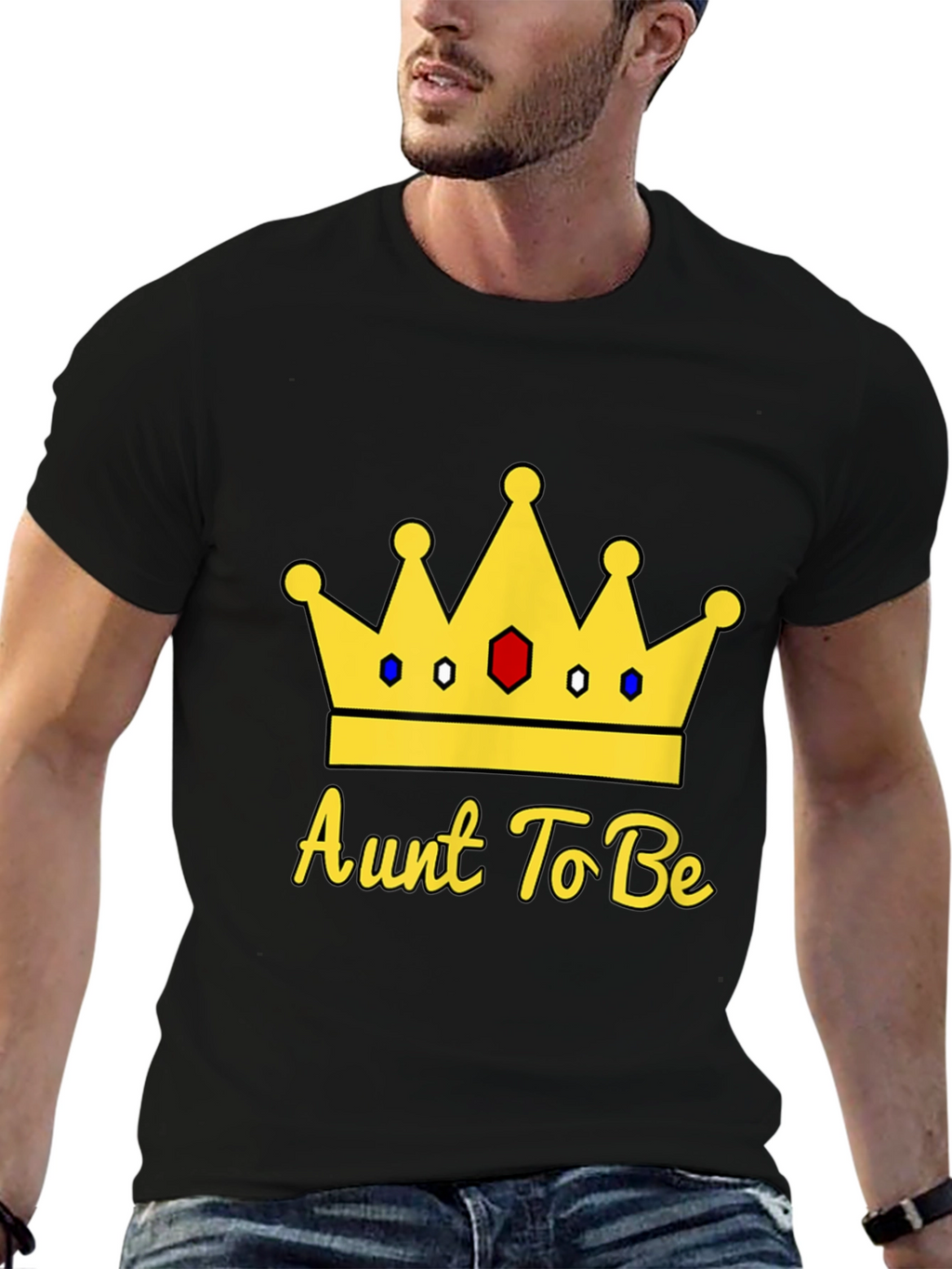 Aunt To Be Crown T-Shirt