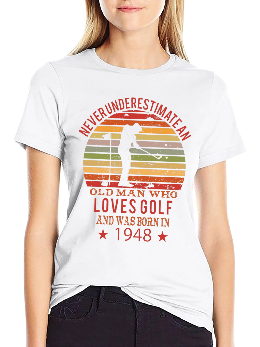 Golf Lover T-Shirt - Born in 1948