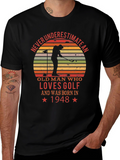 Golf Lover T-Shirt - Born in 1948