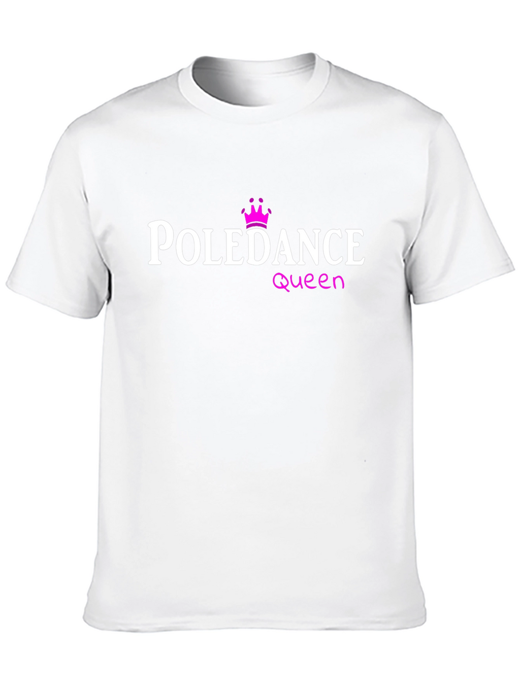 Pole Dance Queen T-Shirt - Black Cotton Tee