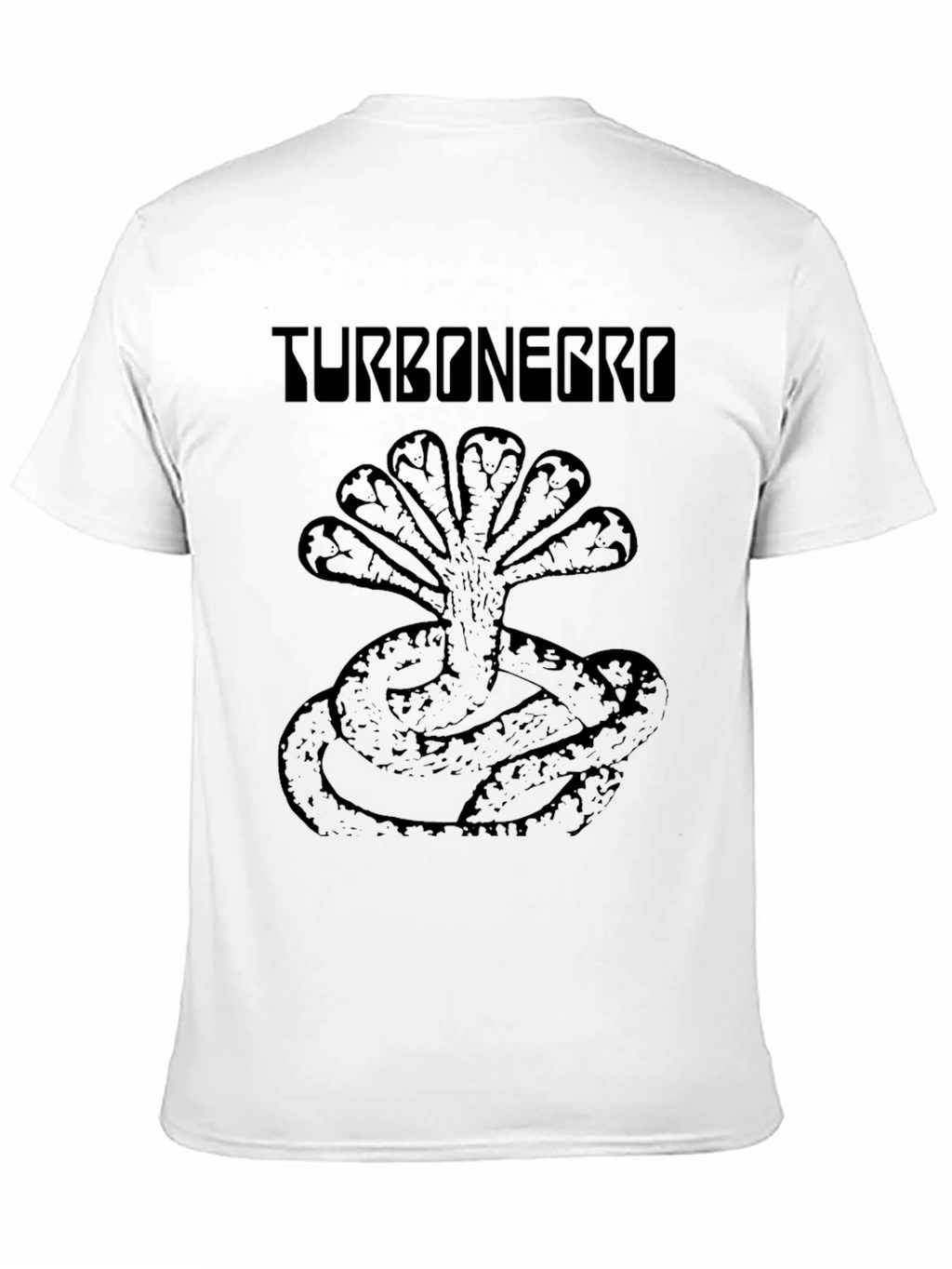 Turbonegro T-Shirt Snake Logo Band Tee Black