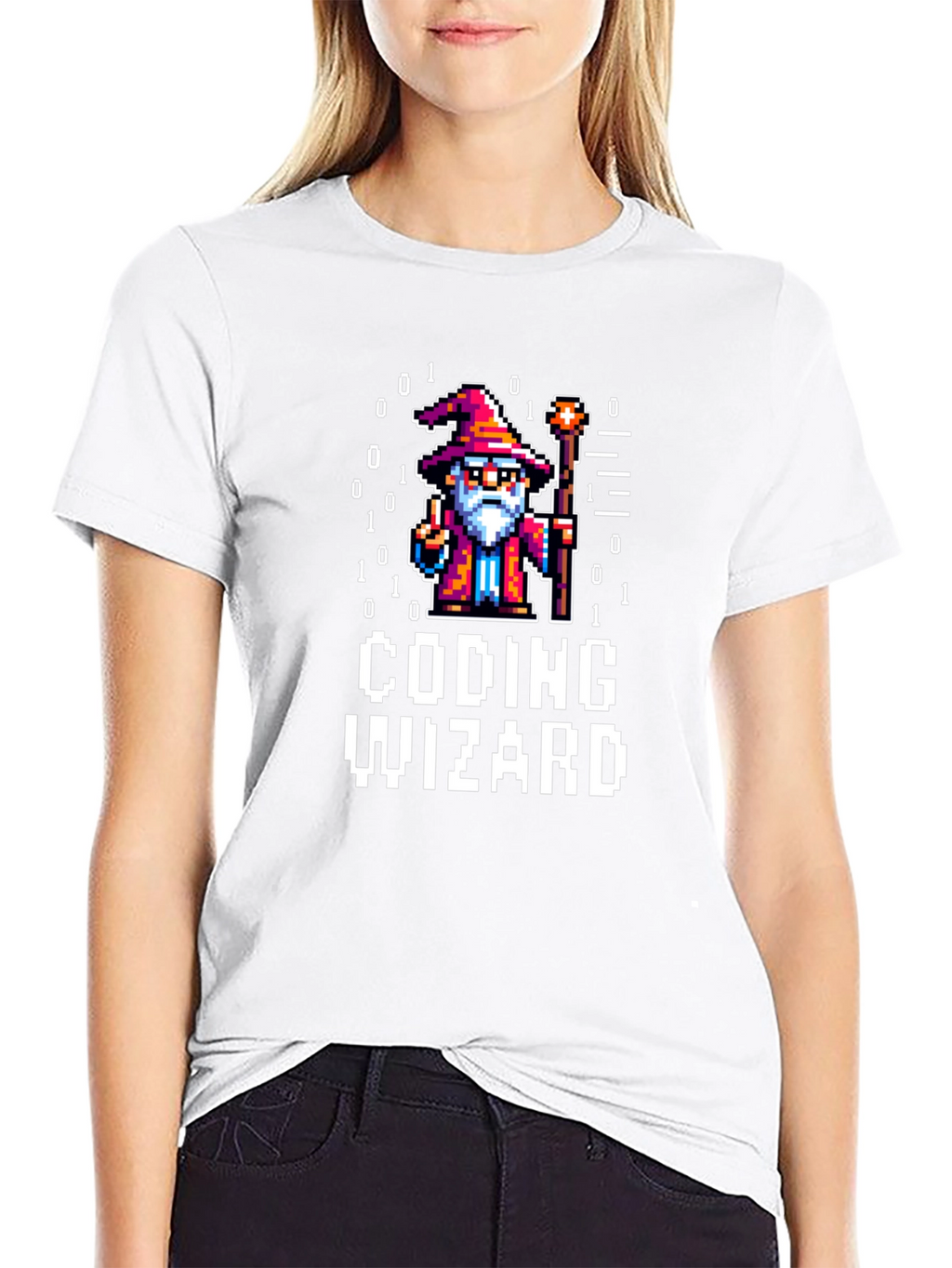 Coding Wizard Black T-Shirt