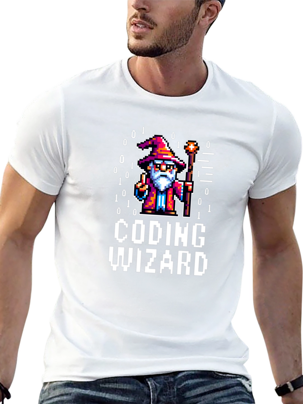 Coding Wizard Black T-Shirt