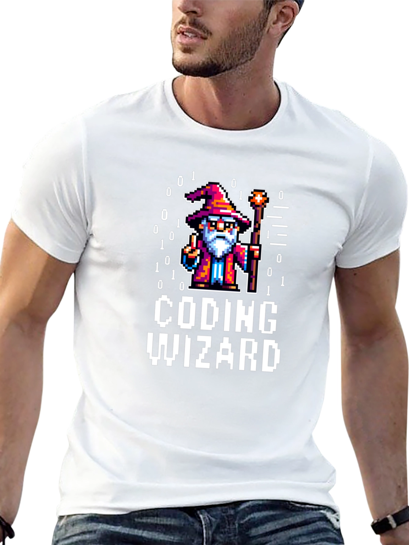 Coding Wizard Black T-Shirt