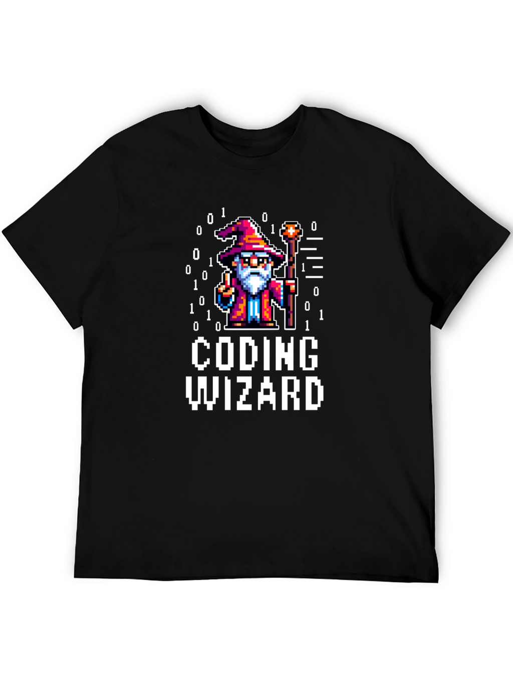 Coding Wizard Black T-Shirt