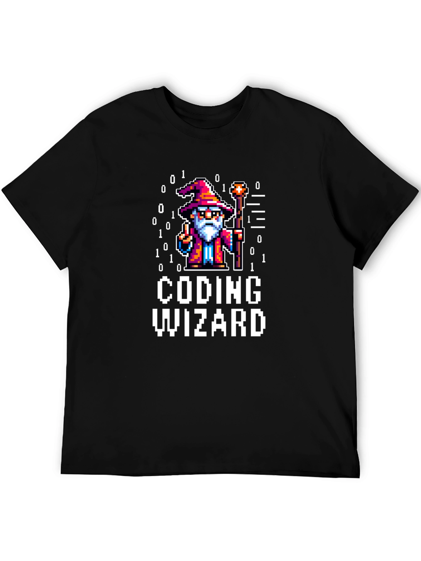 Coding Wizard Black T-Shirt