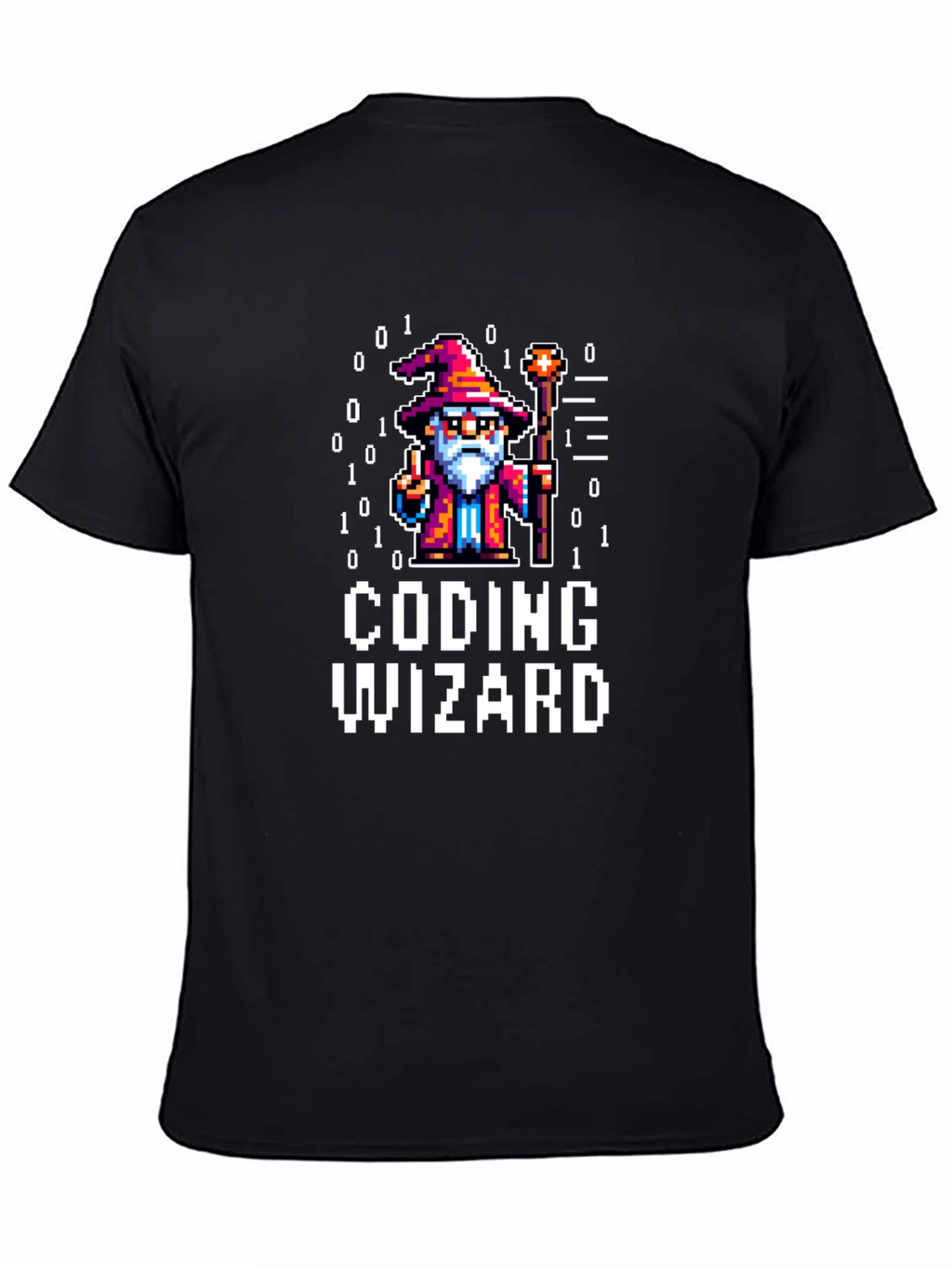 Coding Wizard Black T-Shirt