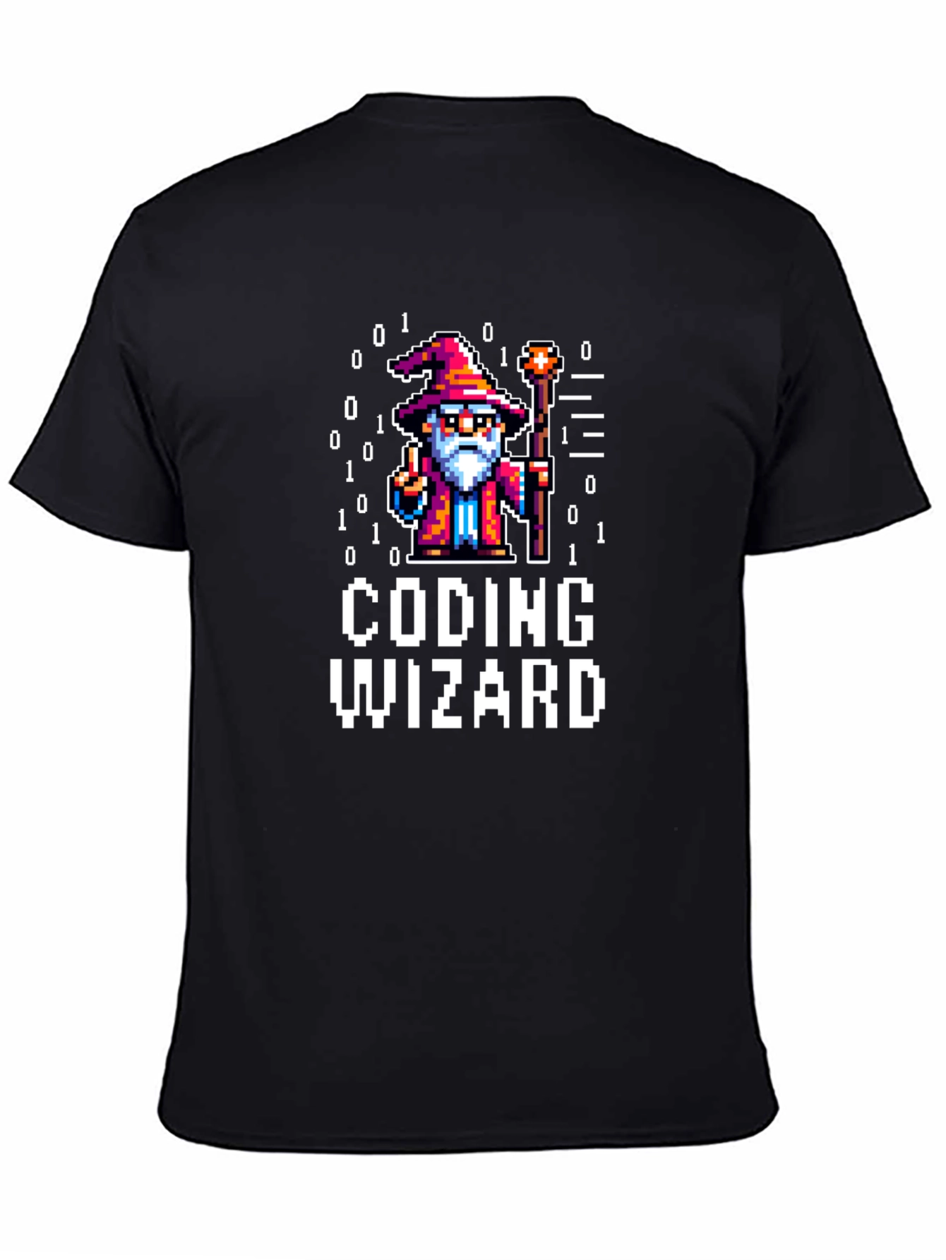 Coding Wizard Black T-Shirt