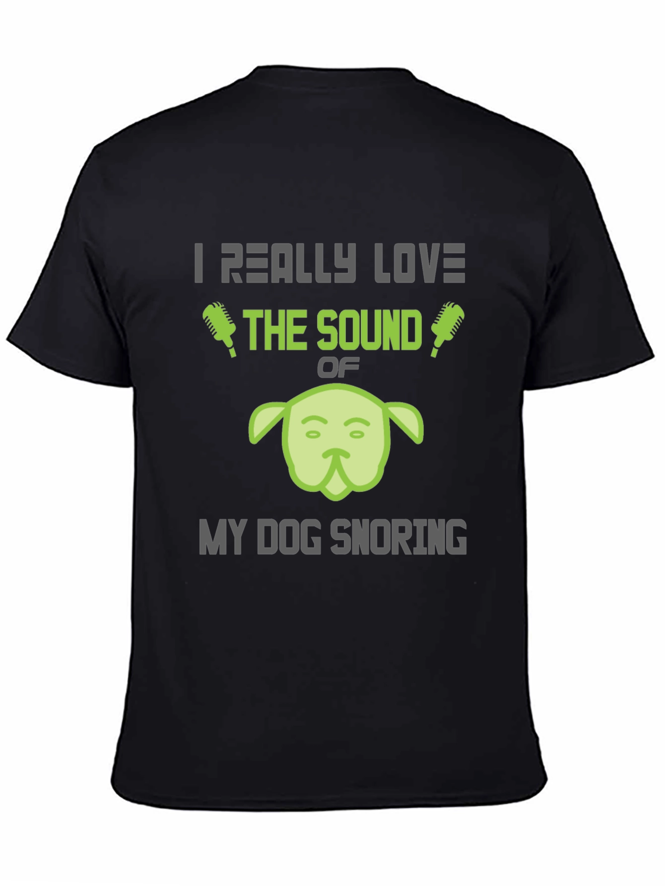 Funny Dog Snoring T-Shirt