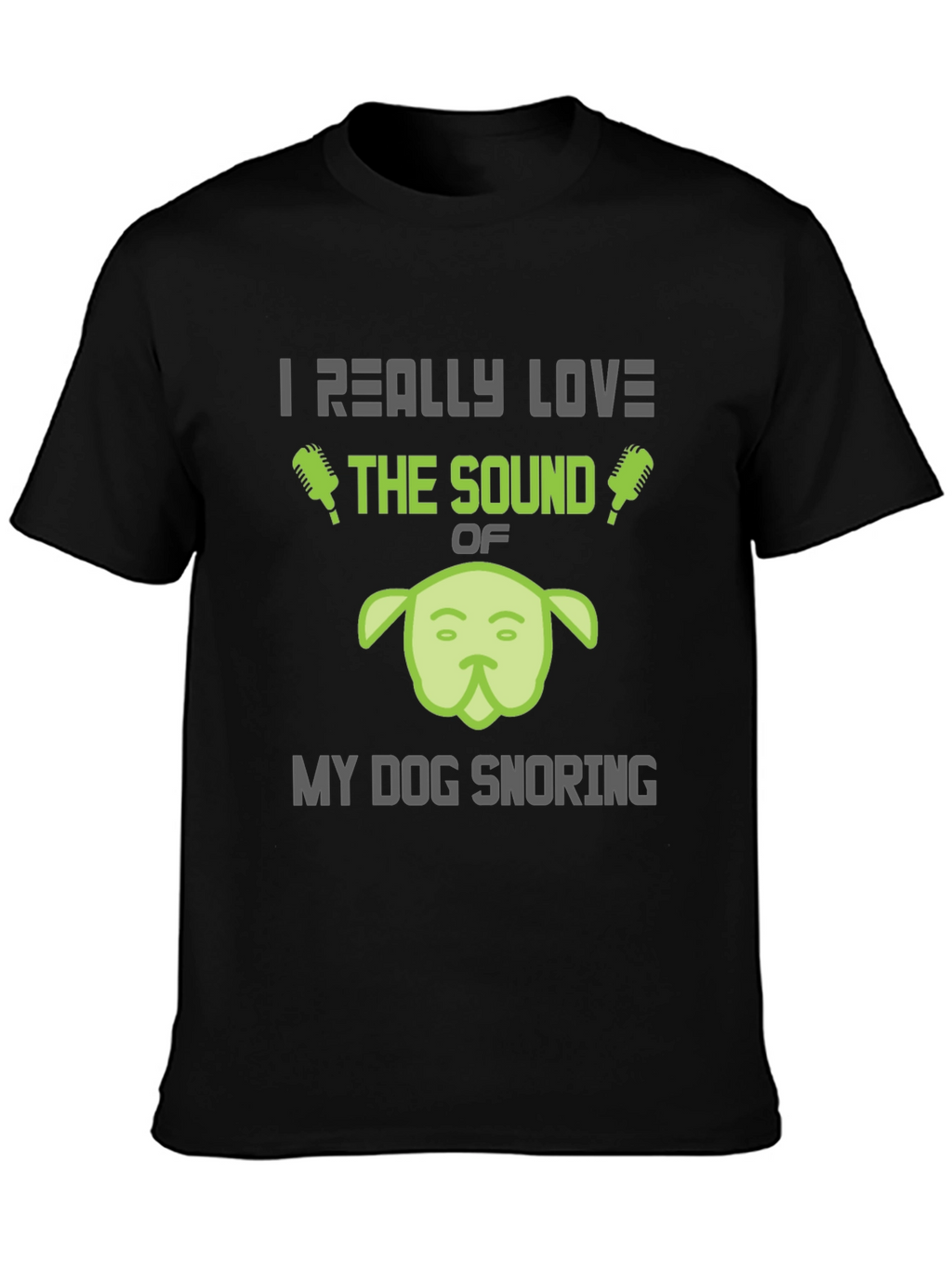 Funny Dog Snoring T-Shirt