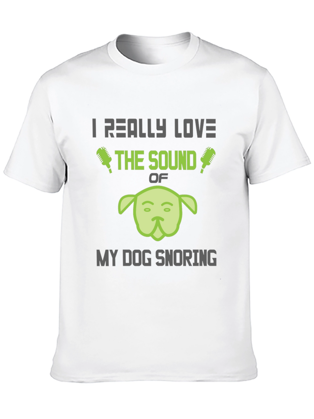 Funny Dog Snoring T-Shirt