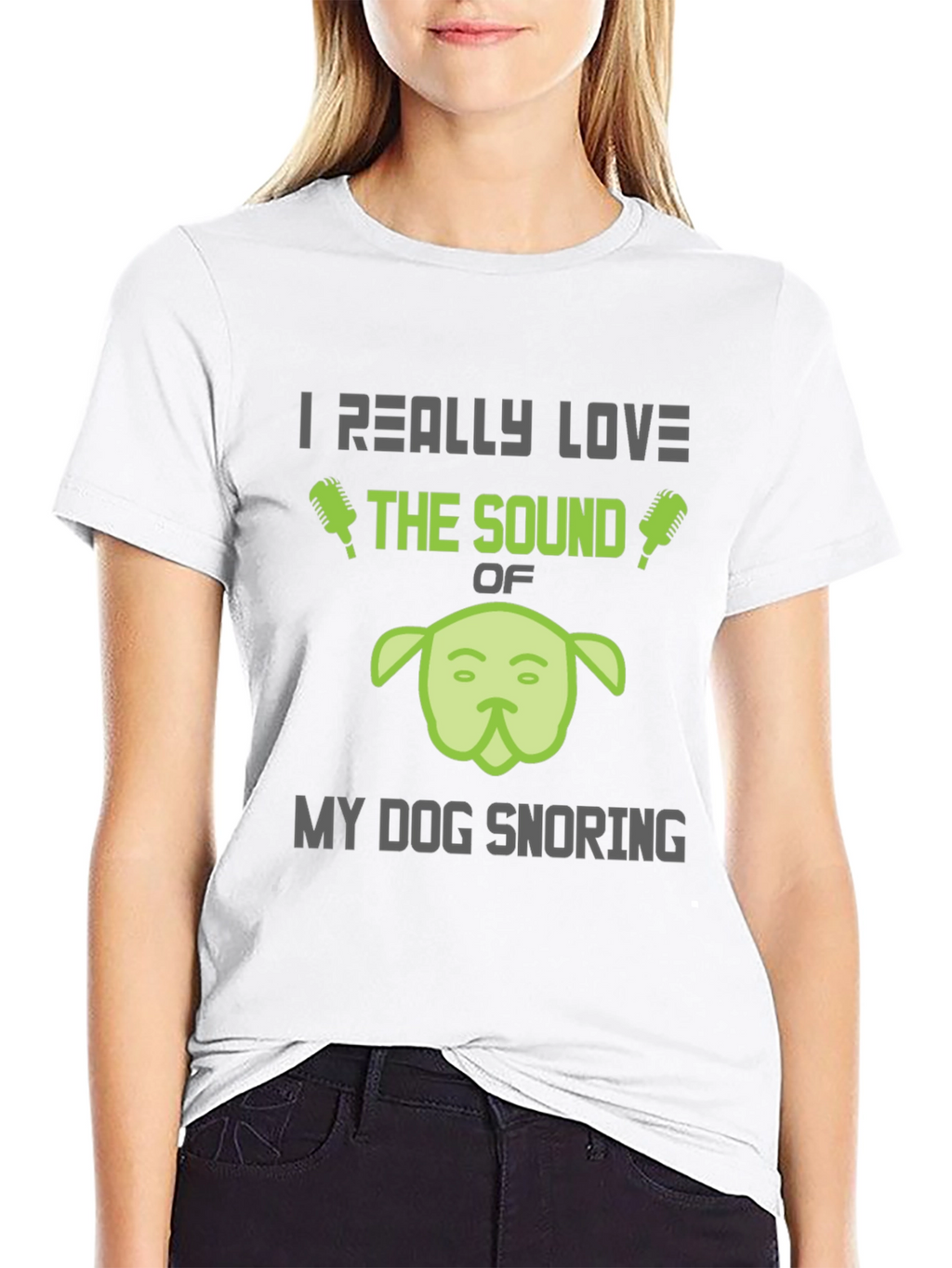 Funny Dog Snoring T-Shirt
