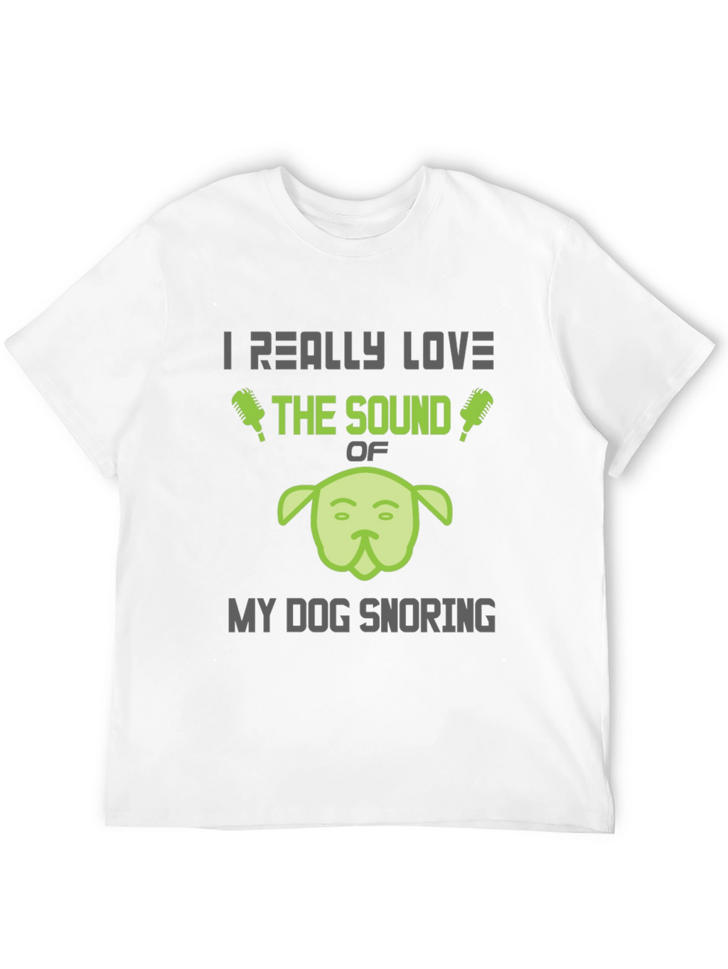 Funny Dog Snoring T-Shirt