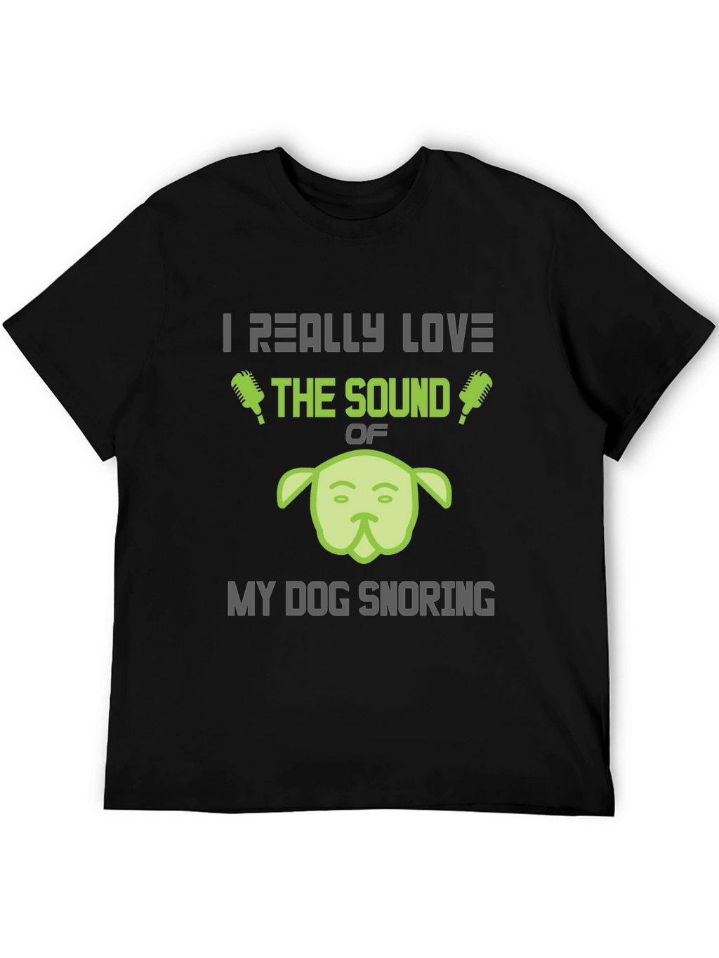 Funny Dog Snoring T-Shirt
