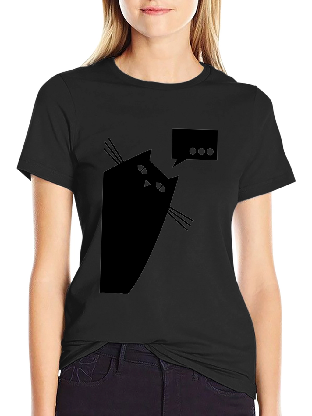 Cat Chat T-Shirt - Quirky Graphic Tee