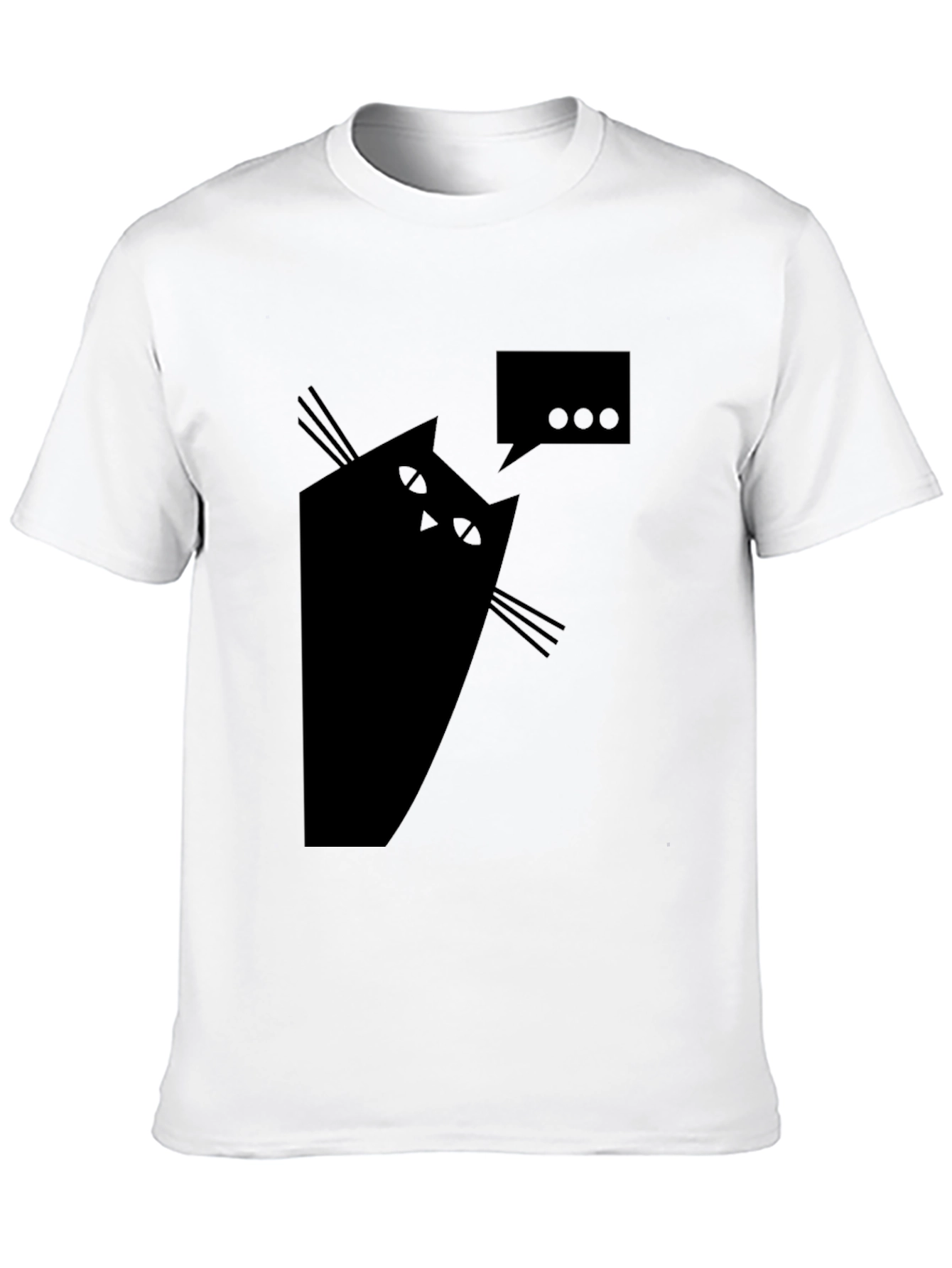 Cat Chat T-Shirt - Quirky Graphic Tee