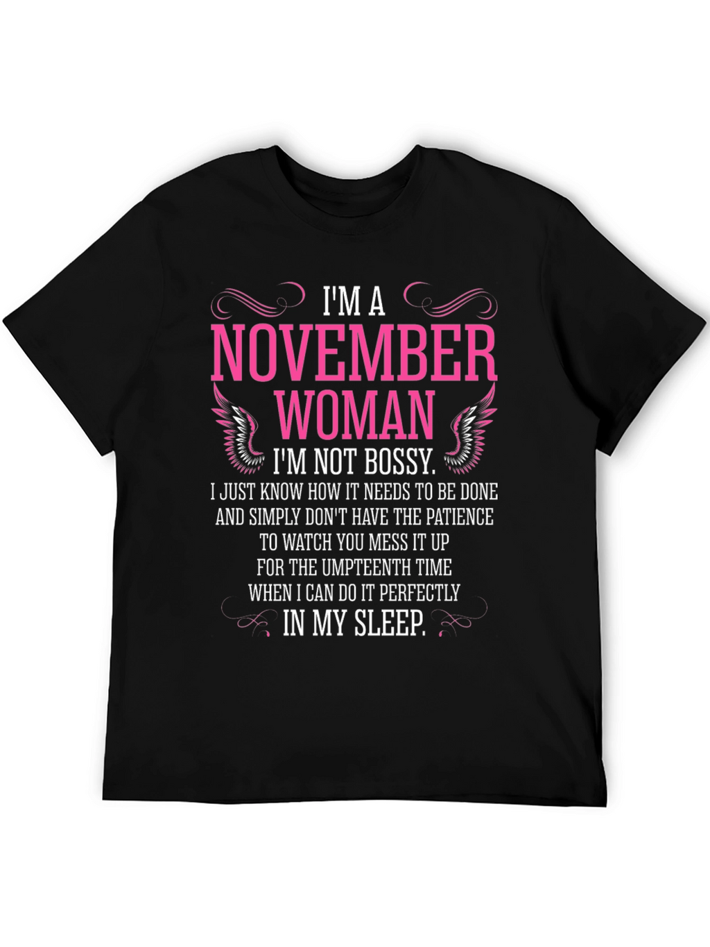 November Woman Graphic T-Shirt