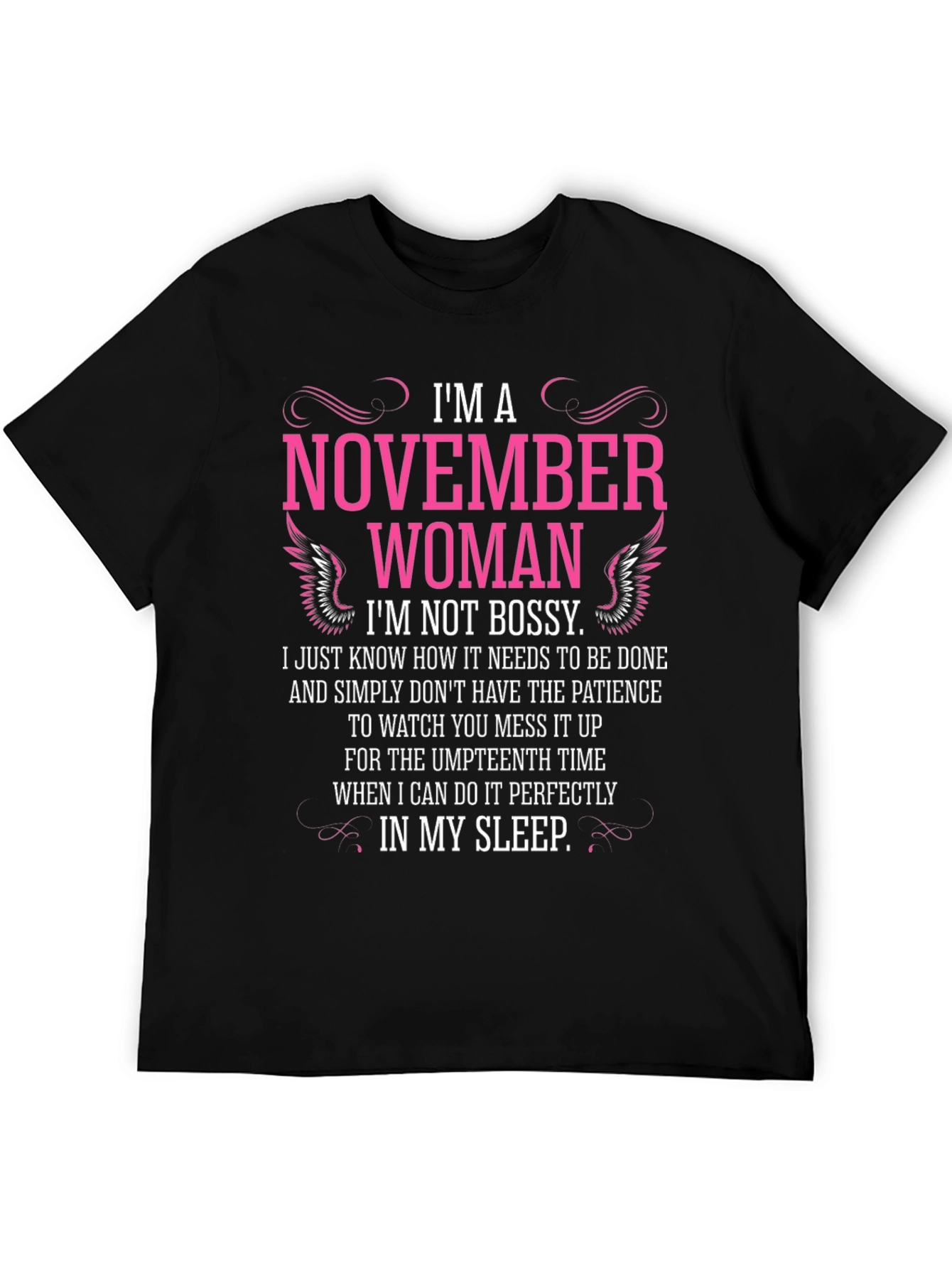 November Woman Graphic T-Shirt